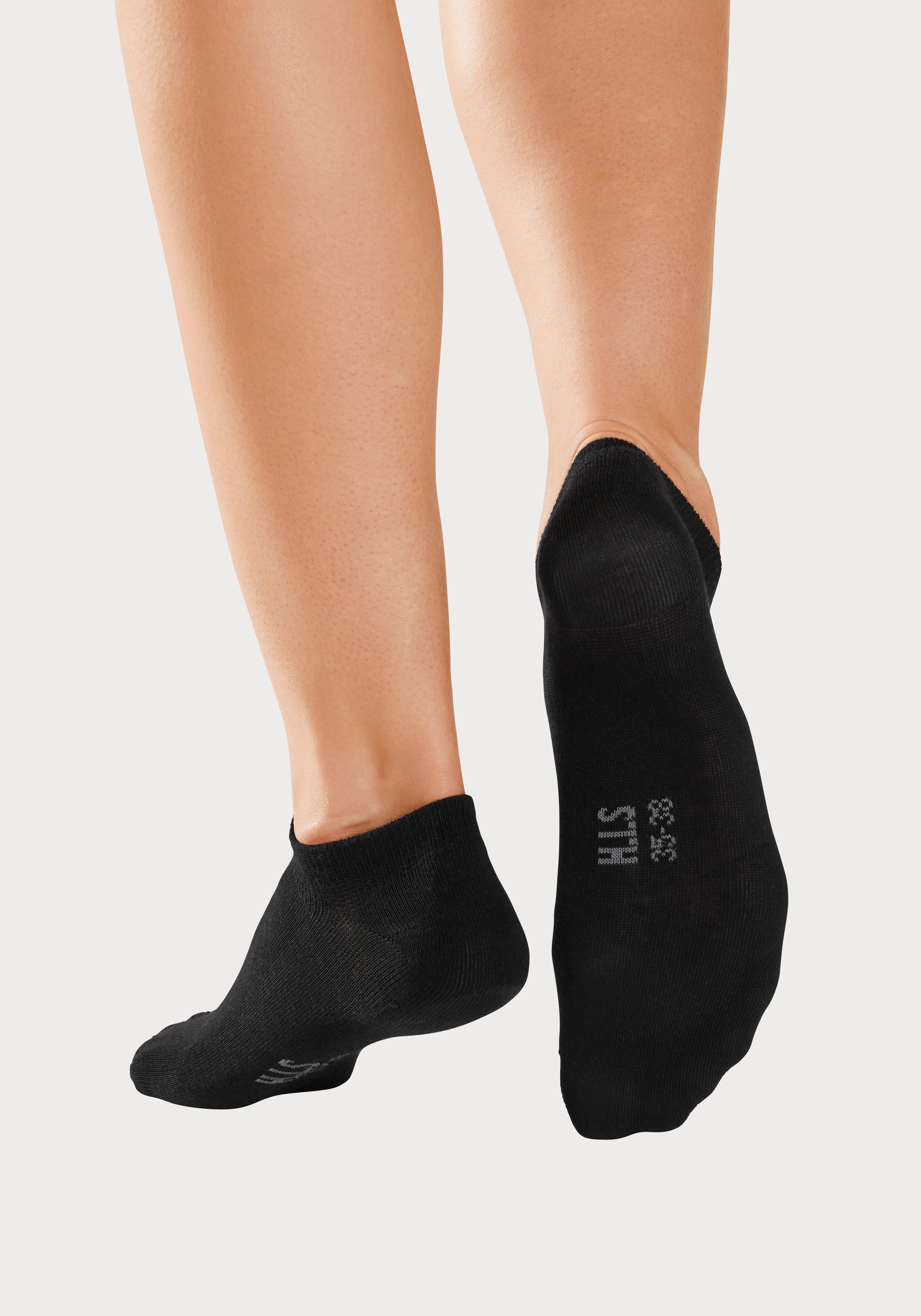 H.I.S Sneakersokken met bijzonder korte schacht (set, 6 paar)