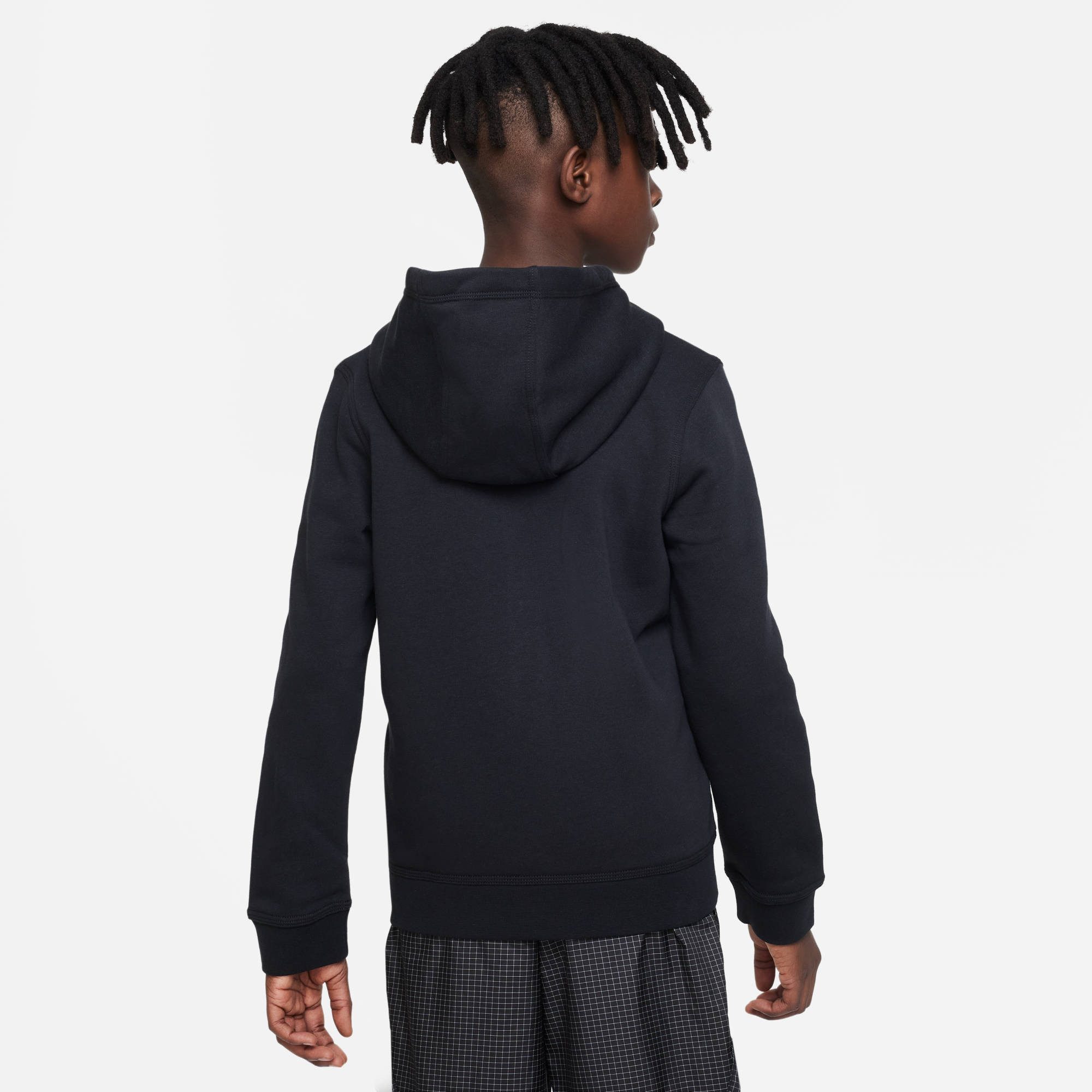 Nike Sportswear Capuchonsweatvest Club Fleece Big Kids' (Boys') Full-Zip Hoodie