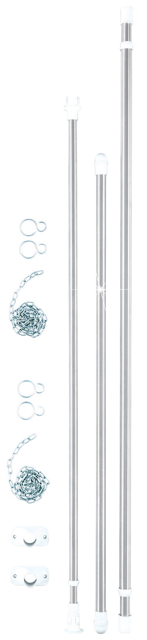 WENKO Telescooprek Kapstok (set, 3-delig)