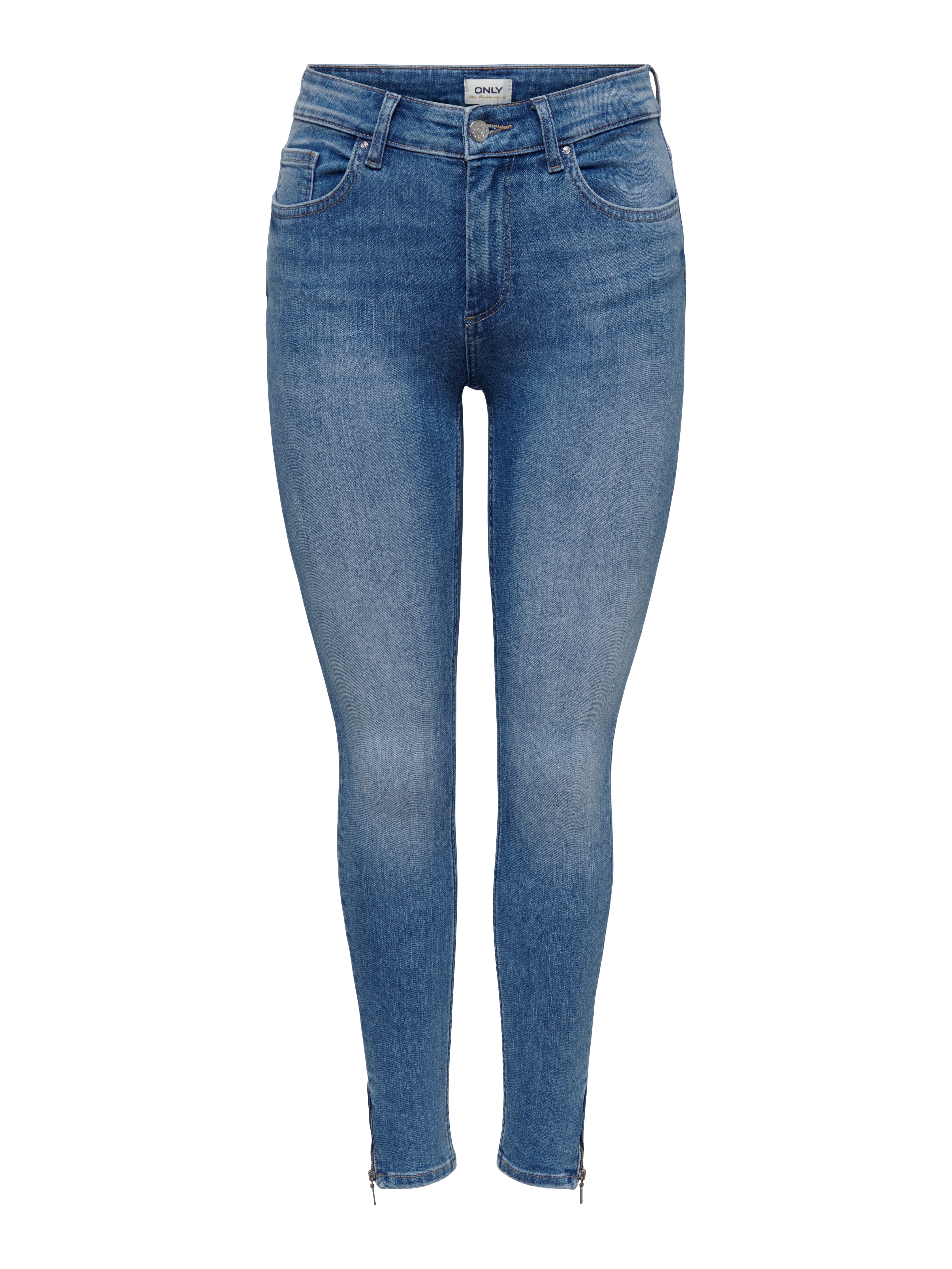 Only Skinny fit jeans ONLBLUSH MID SKINNY ANKLE ZIP DNM BOX