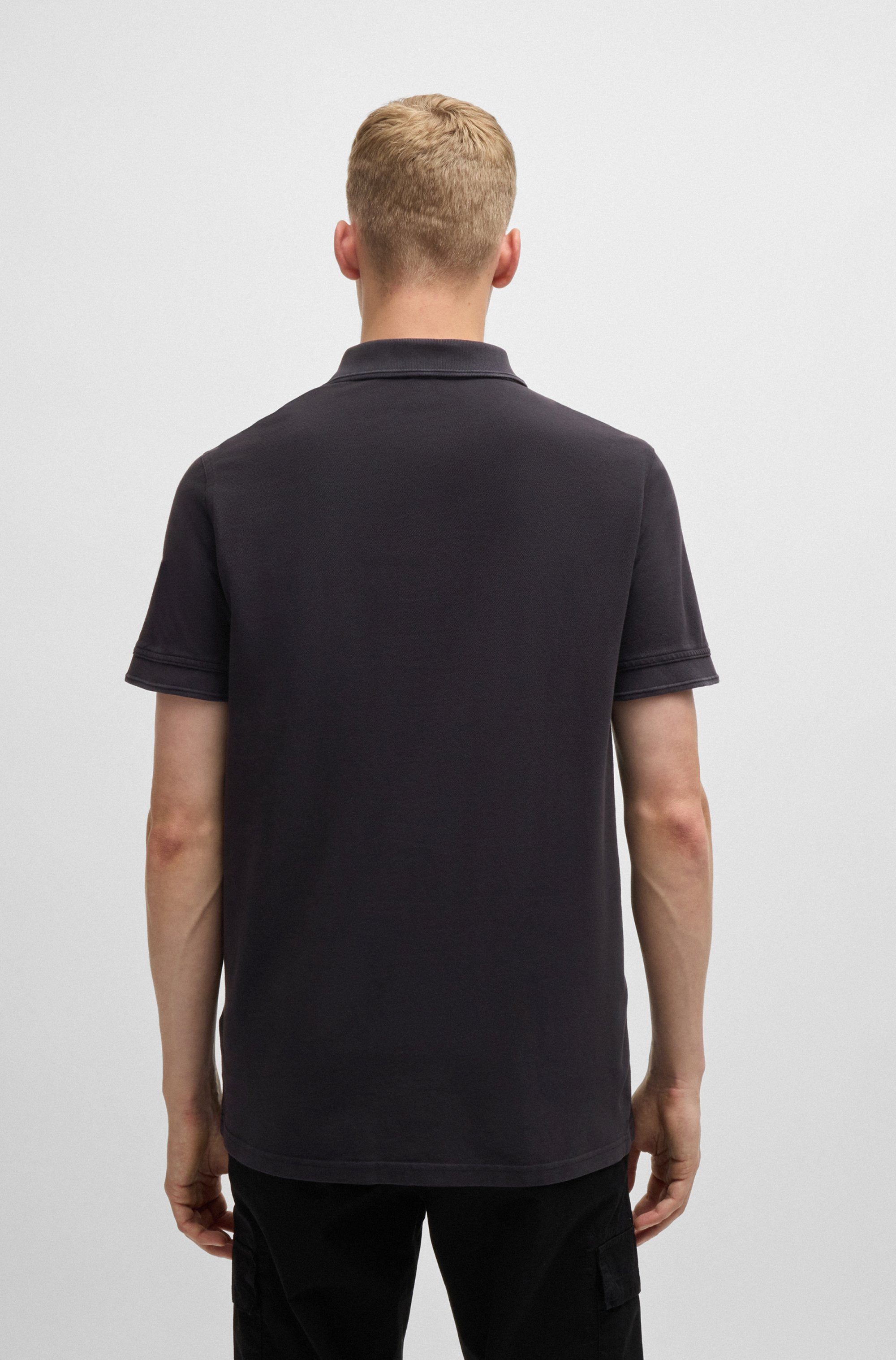 Boss Orange Poloshirt Prime met een polokraag
