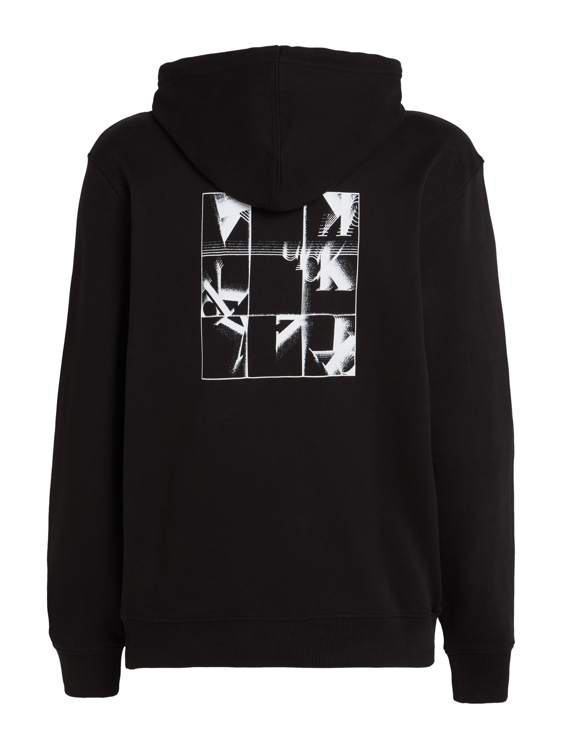 Calvin Klein Hoodie GRID MONOGRAM HOODIE met een logo-opschrift