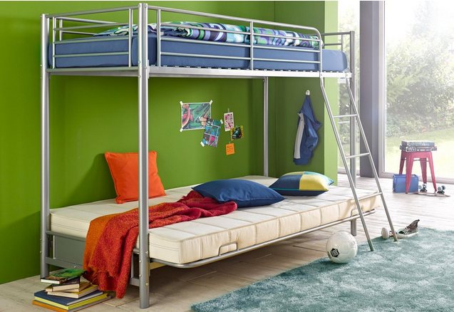 Metalen hemelbed ledikant Metalen hemelbed ledikant