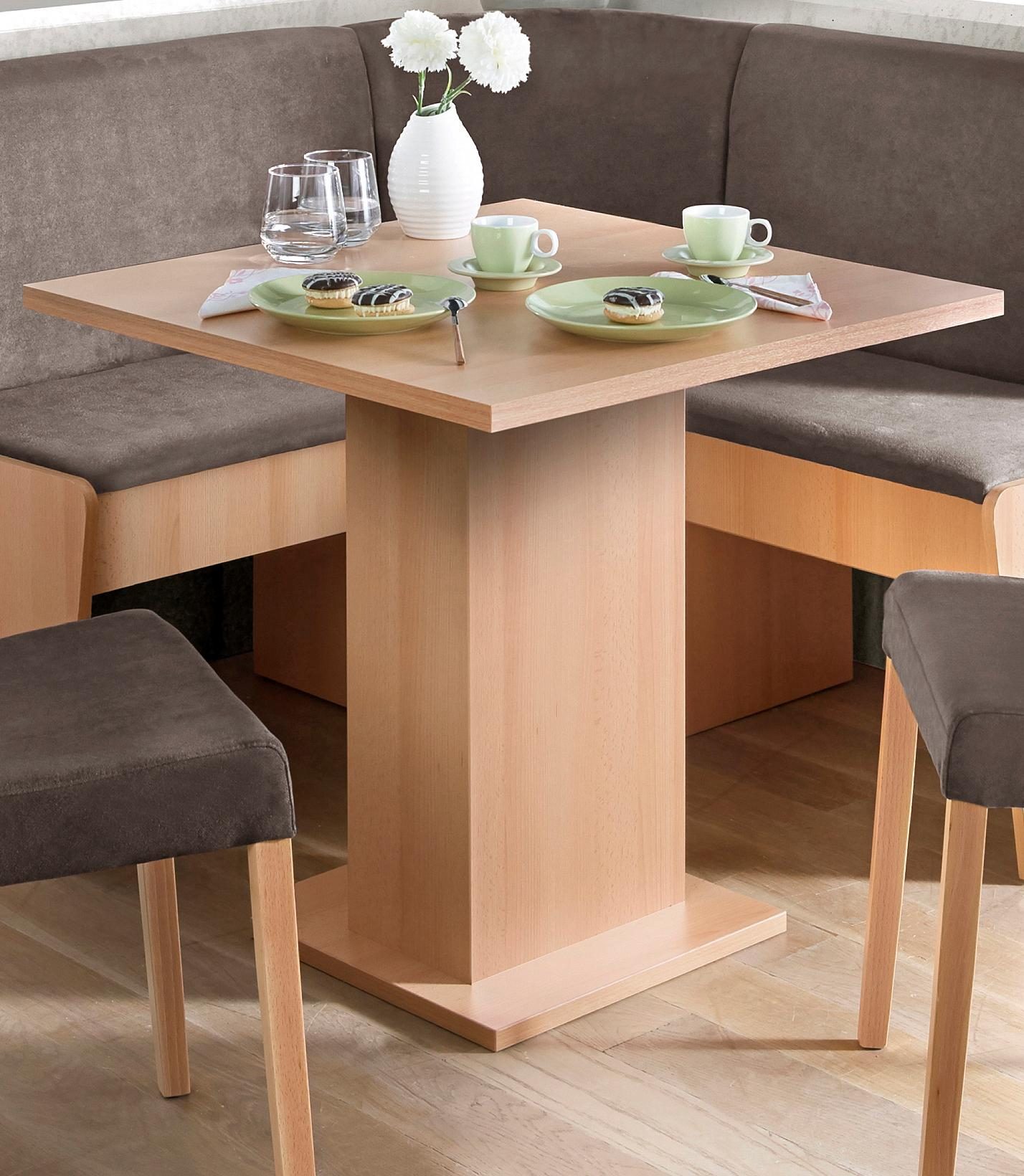 Premium collection by Home affaire Eettafel op zuil Luce Breedte 68 of 110 cm