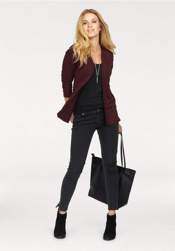 VERO MODA lang vest »NILLE« VERO MODA lang vest »NILLE«