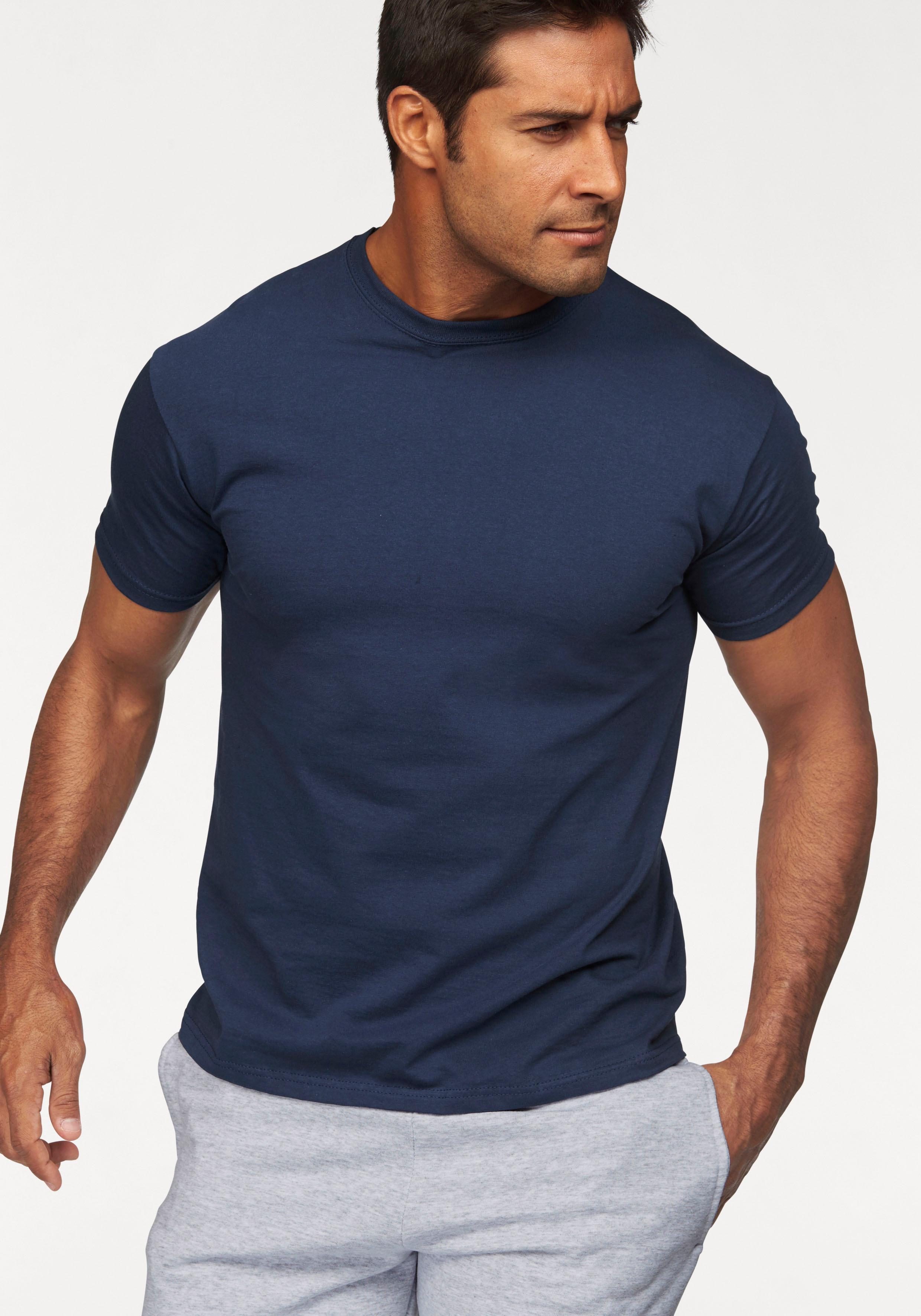 Fruit of the Loom T-shirt van puur katoen (set, 2-delig)