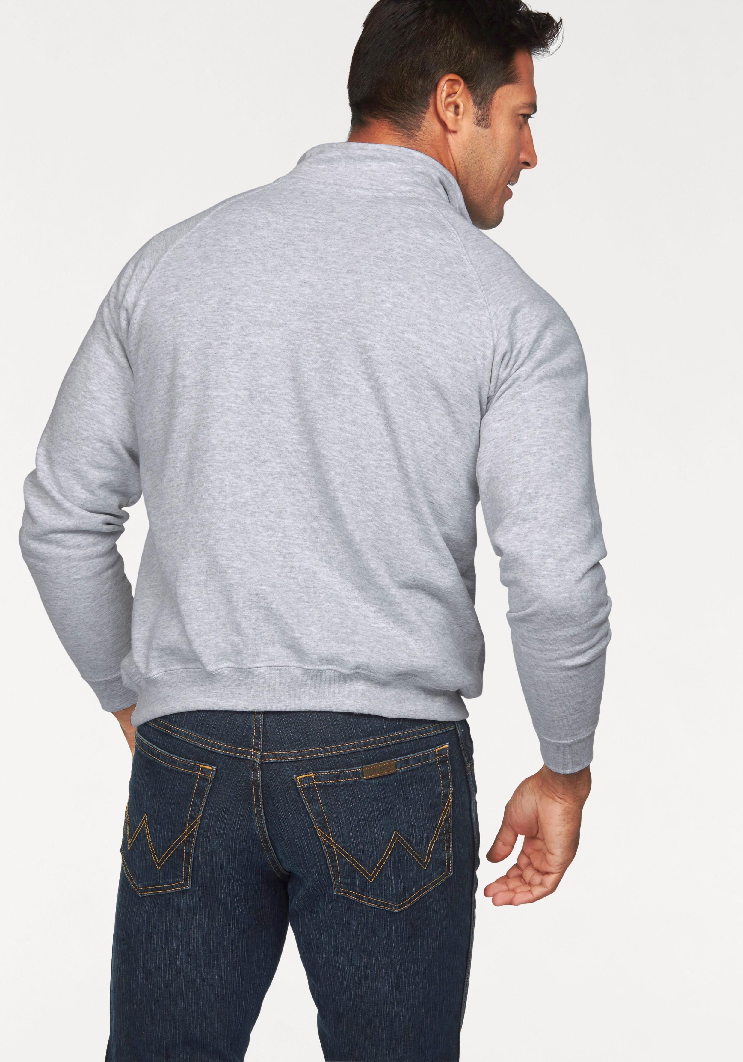 FRUIT OF THE LOOM Sweatshirt met schipperskraag online shop FRUIT OF THE LOOM Sweatshirt met schipperskraag online shop