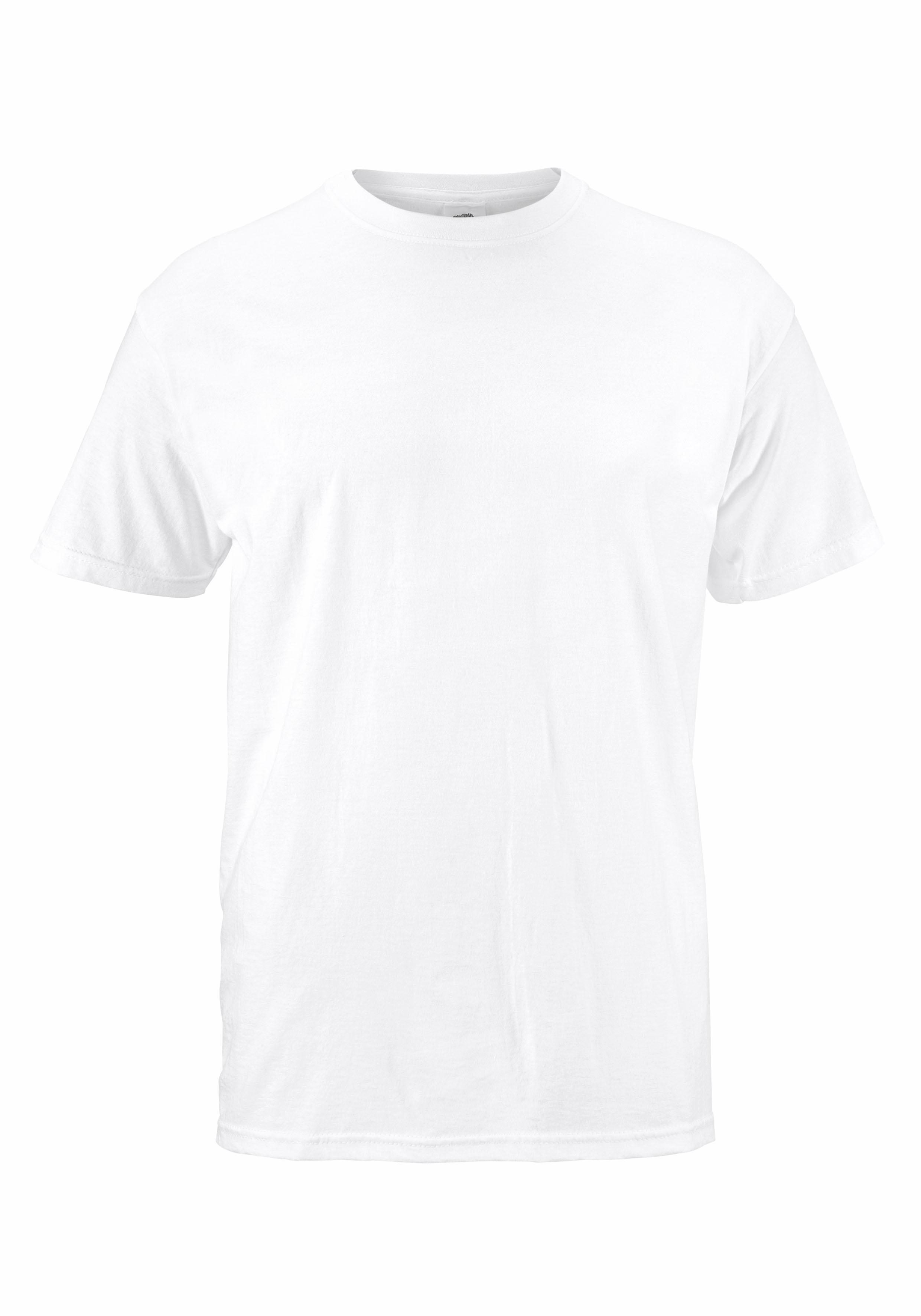 Fruit of the Loom T-shirt van puur katoen (set, 2-delig)