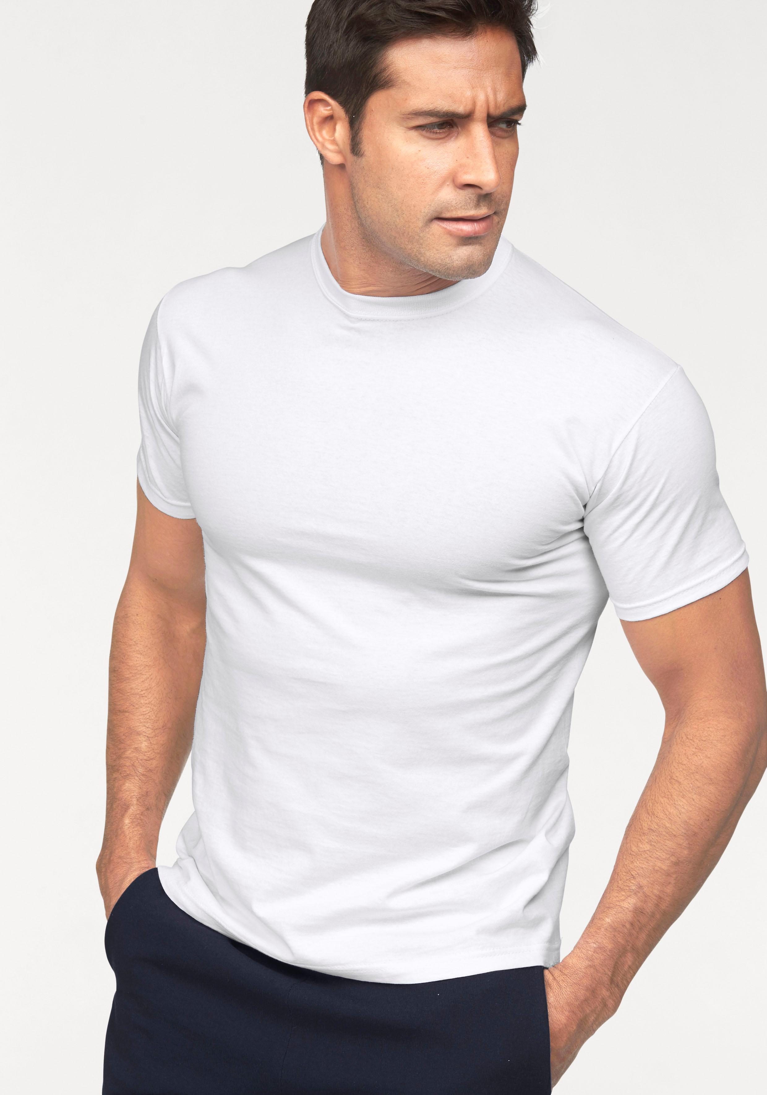 Fruit of the Loom T-shirt van puur katoen (set, 2-delig)
