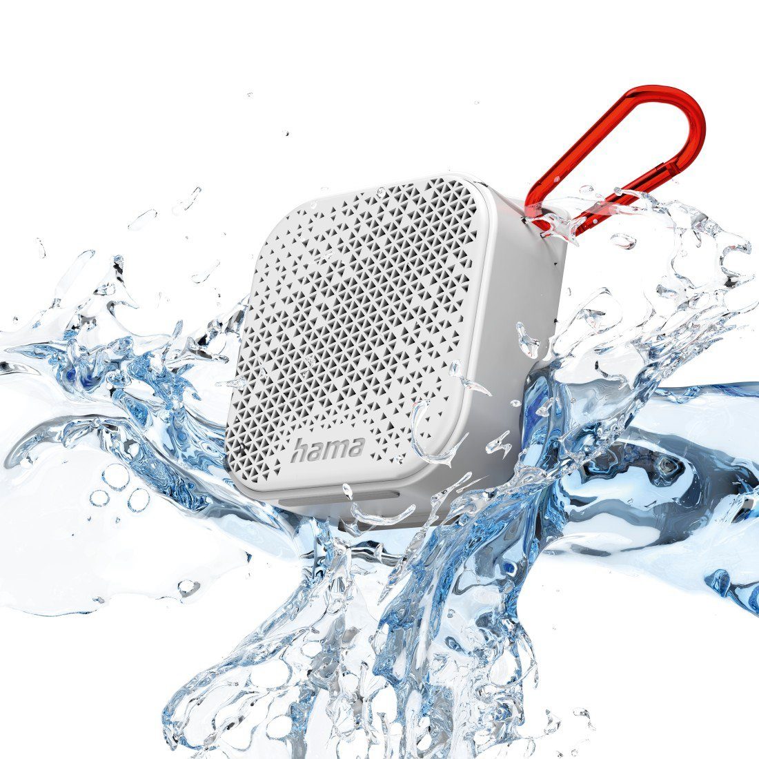 Hama Bluetooth luidspreker Mini Bluetooth luidspreker (waterdicht IP67, 3,5W, mobiel, karabijnhaak)