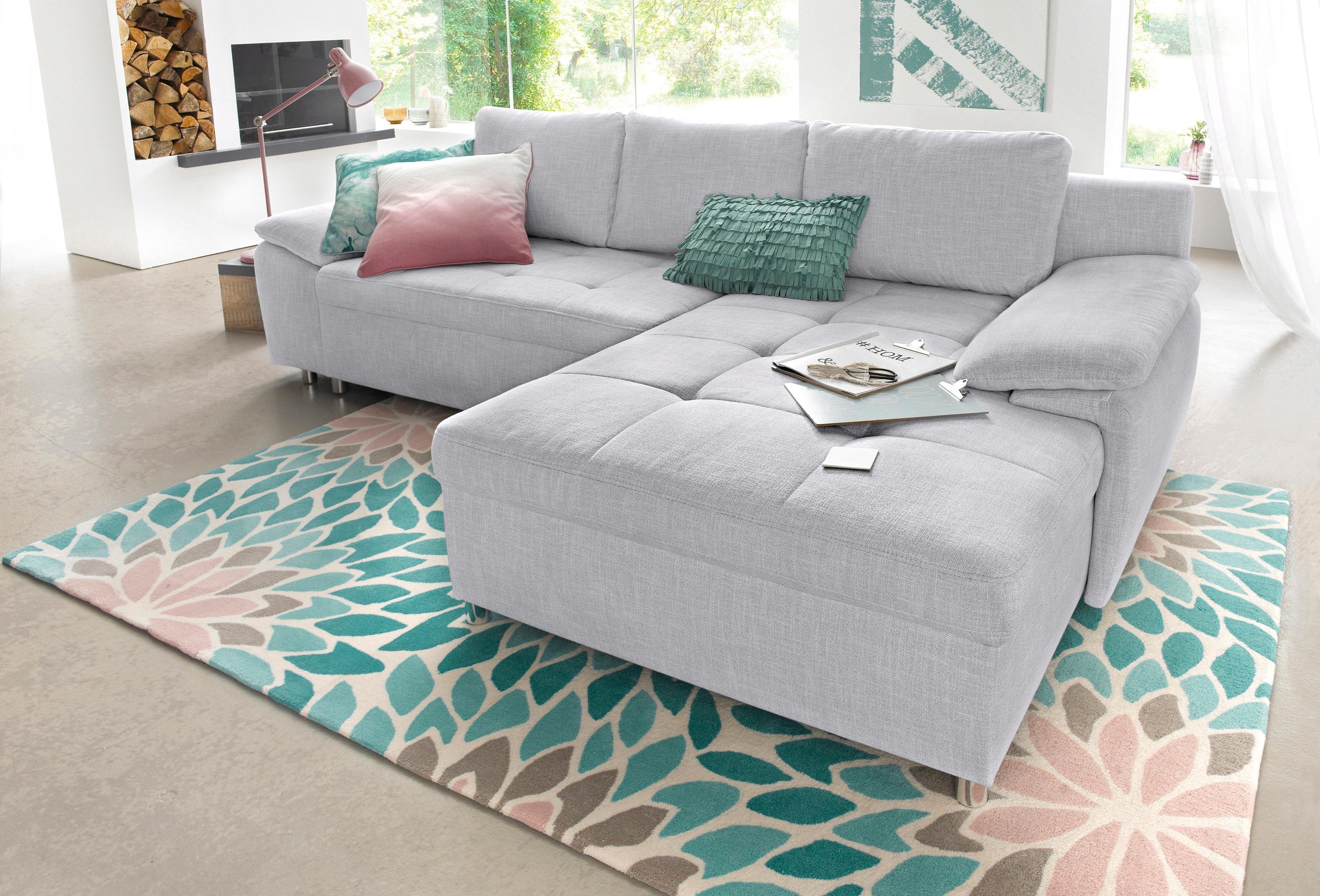 sit&more Hoekbank Labene L-vorm naar keuze met slaapfunctie en bedkist, ook als xxl-variant