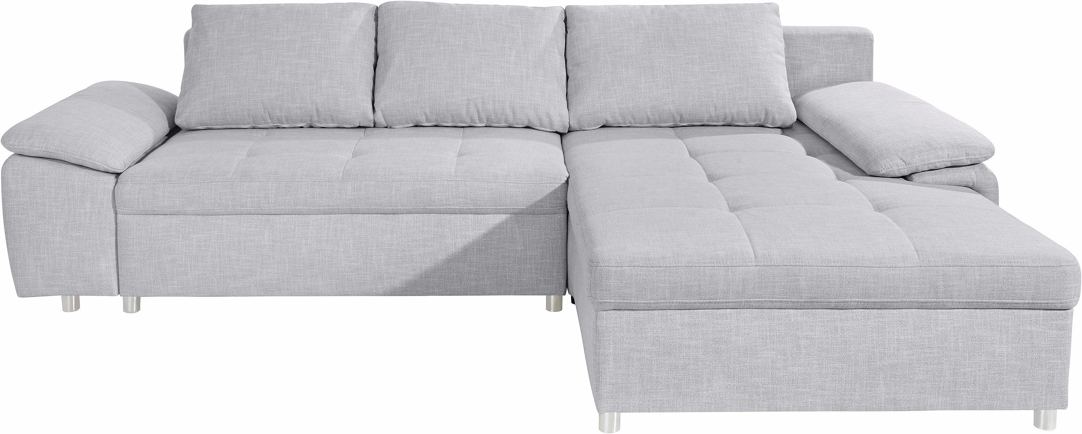 sit&more Hoekbank Labene L-vorm naar keuze met slaapfunctie en bedkist, ook als xxl-variant