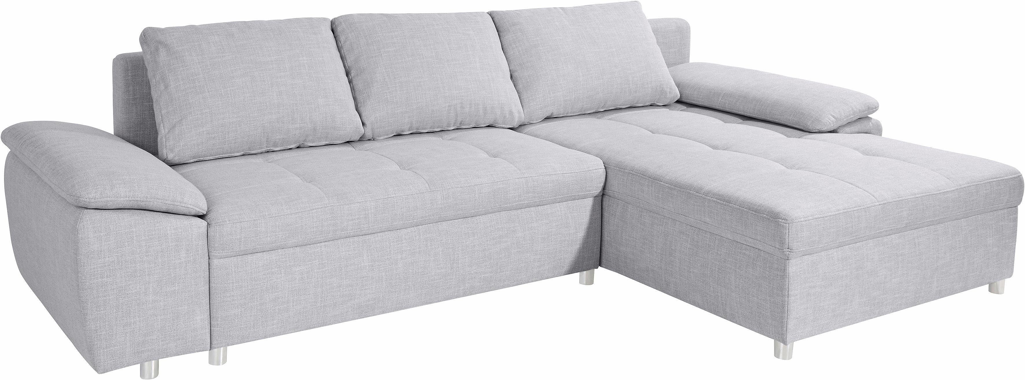 sit&more Hoekbank Labene L-vorm naar keuze met slaapfunctie en bedkist, ook als xxl-variant