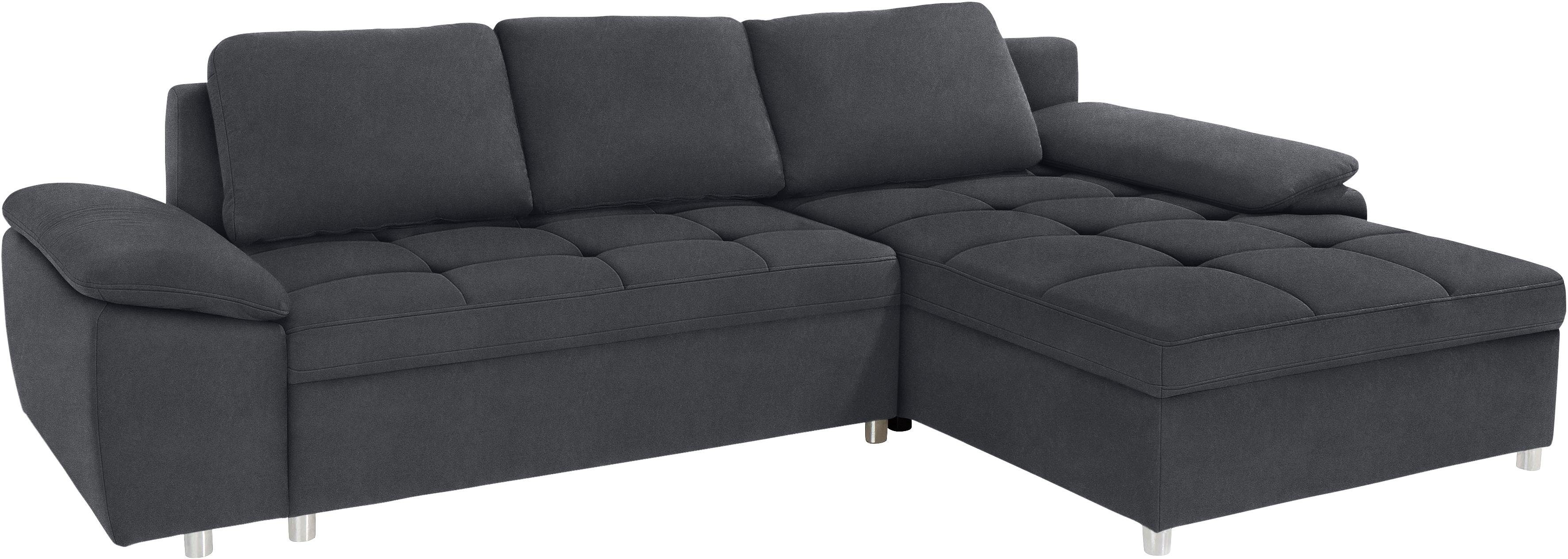 sit&more Hoekbank Labene L-vorm naar keuze met slaapfunctie en bedkist, ook als xxl-variant