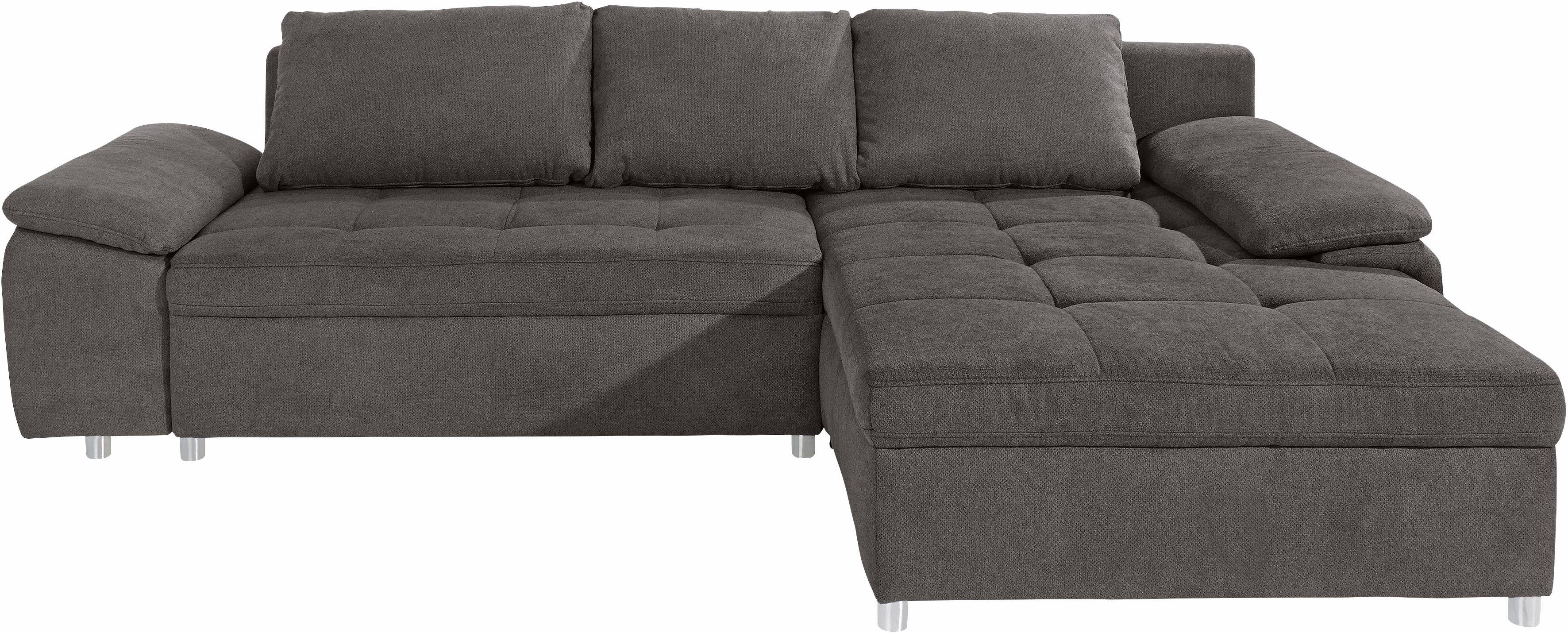 sit&more Hoekbank Top Bilbao L-vorm XXL, naar keuze met slaapfunctie en bedkist