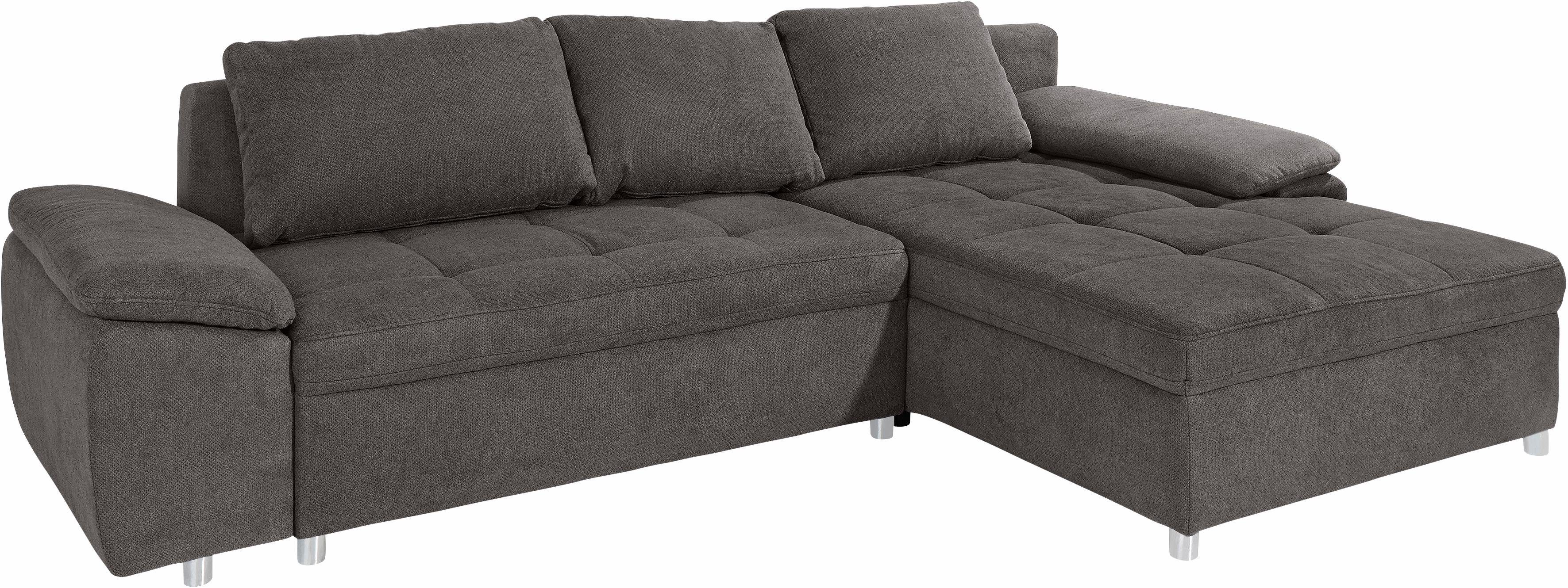 sit&more Hoekbank Top Bilbao L-vorm XXL, naar keuze met slaapfunctie en bedkist