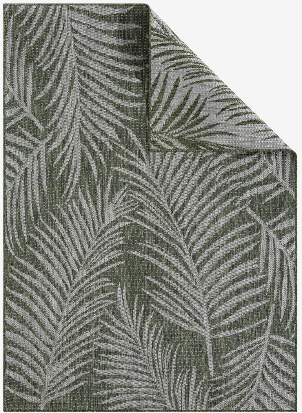Myflair Möbel & Accessoires Vloerkleed Autumn Omkeerbaar tapijt, bladerenmotief, geschikt voor buiten, balkon, terras