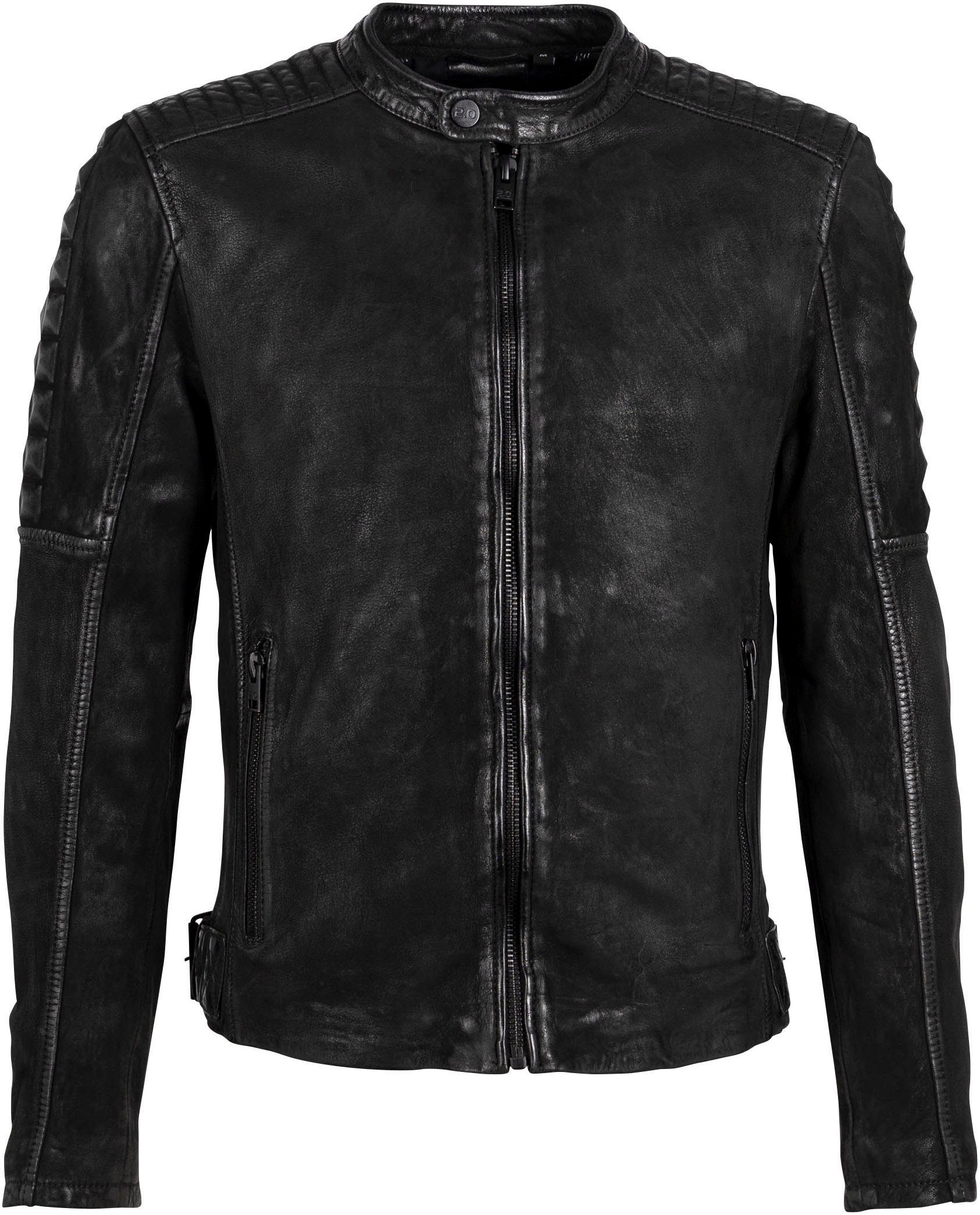 Mauritius Leren jack G2MKjas SF met ritszakken