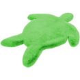 calo-deluxe vloerkleed voor de kinderkamer kids-1001 kunstbont, schildpadmotief groen