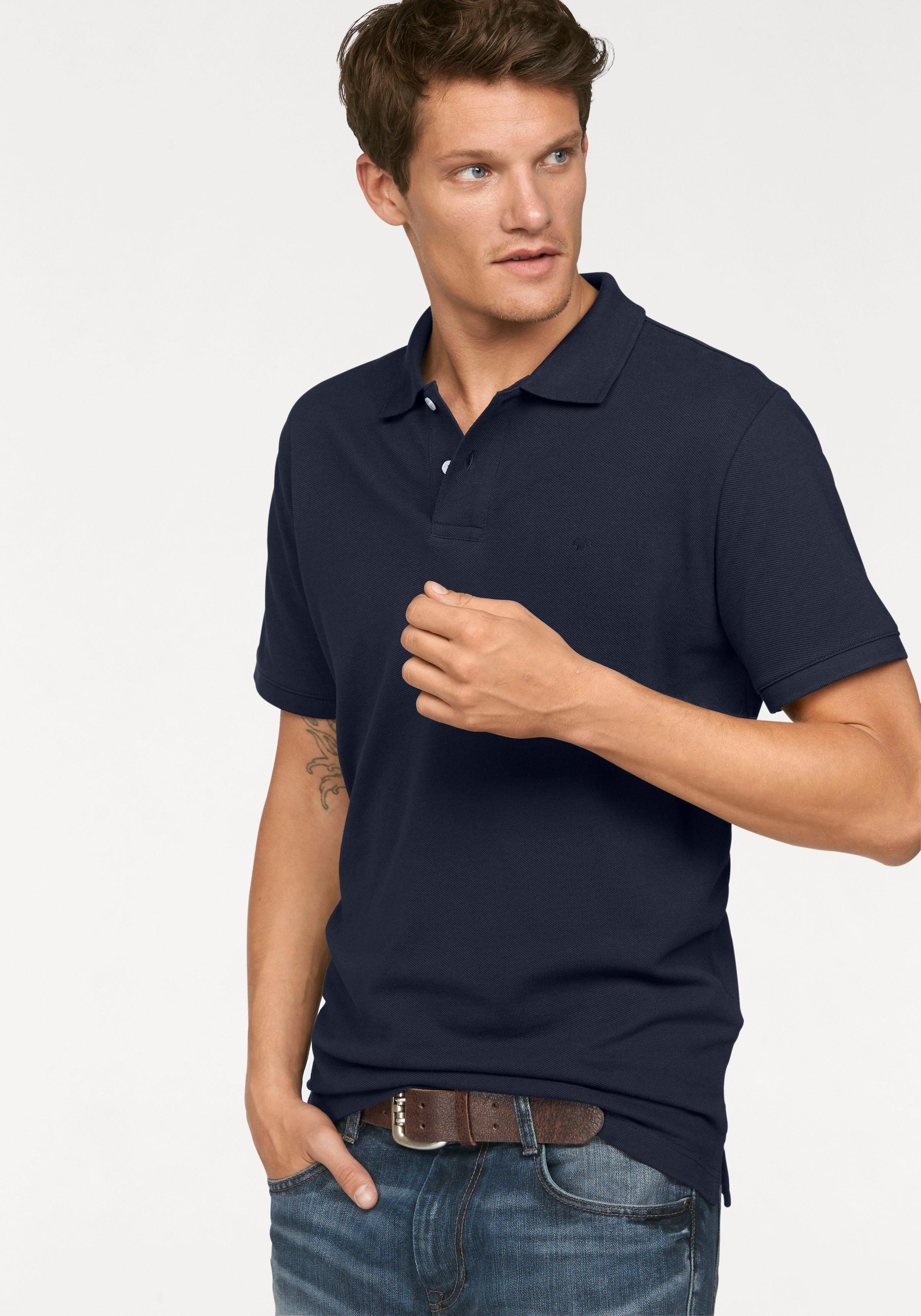 Tom Tailor Poloshirt Basic Katoen-piqué