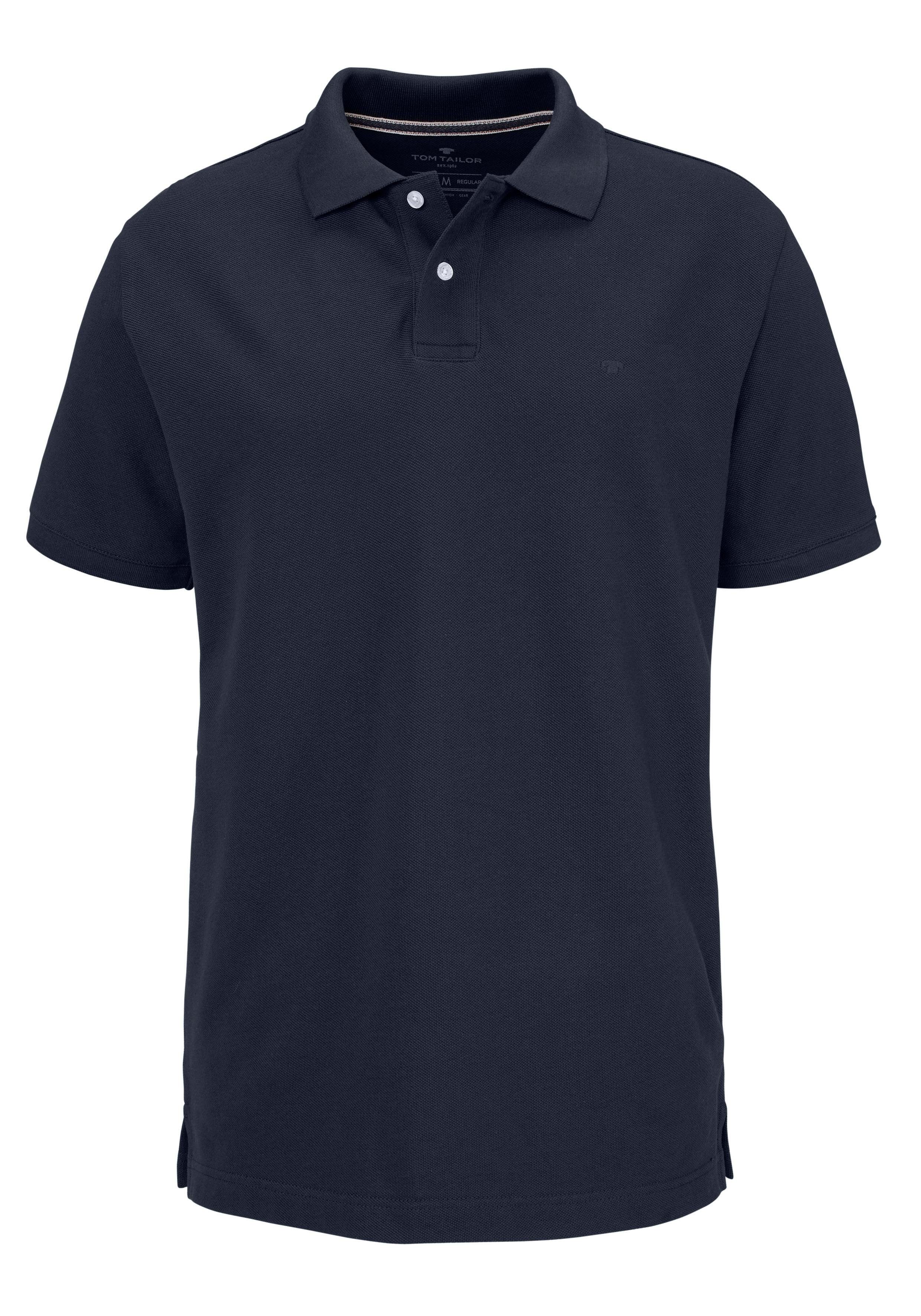 Tom Tailor Poloshirt Basic Katoen-piqué