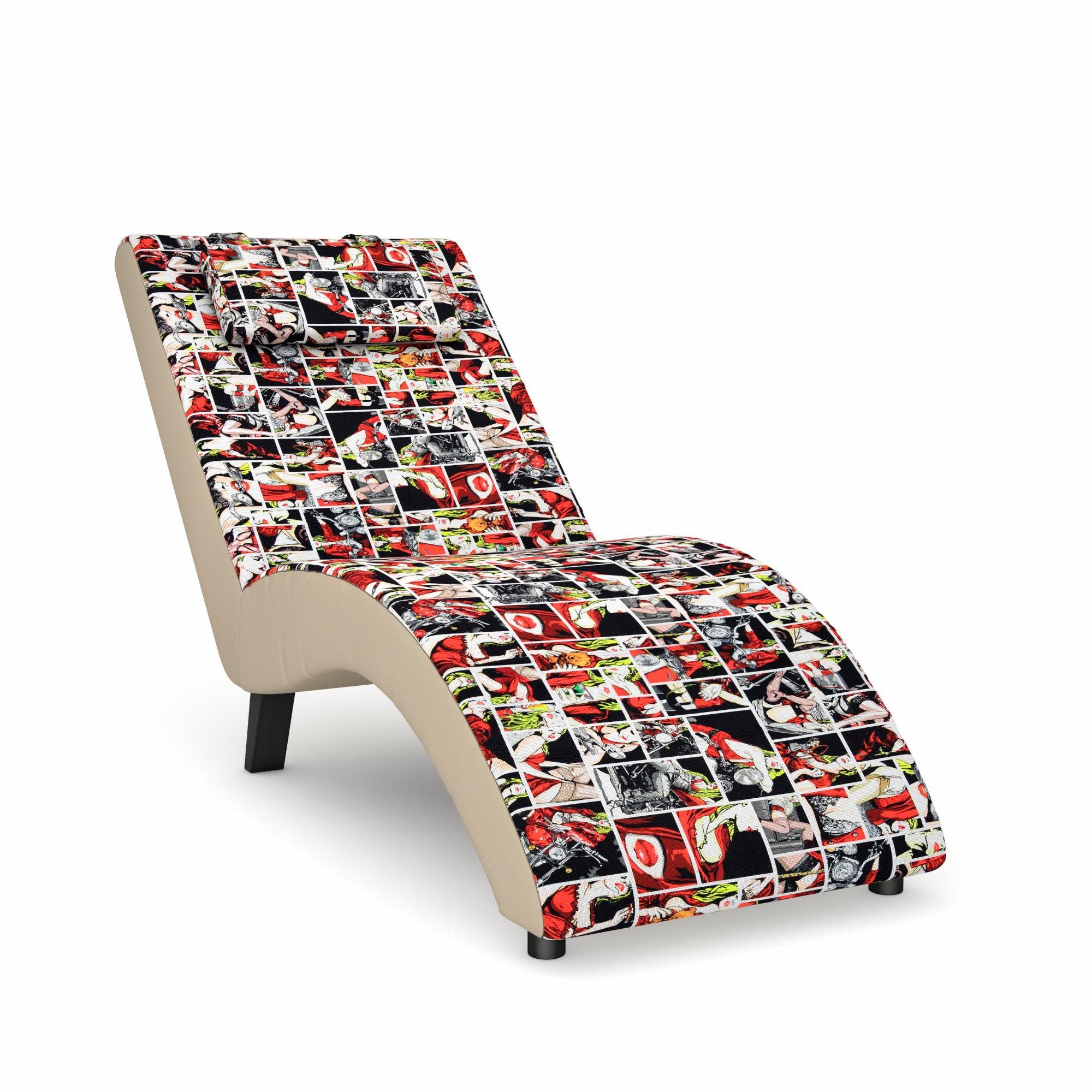 Max Winzer® Stretcher Build-a-chair Nova inclusief nekkussen, om zelf te ontwerpen