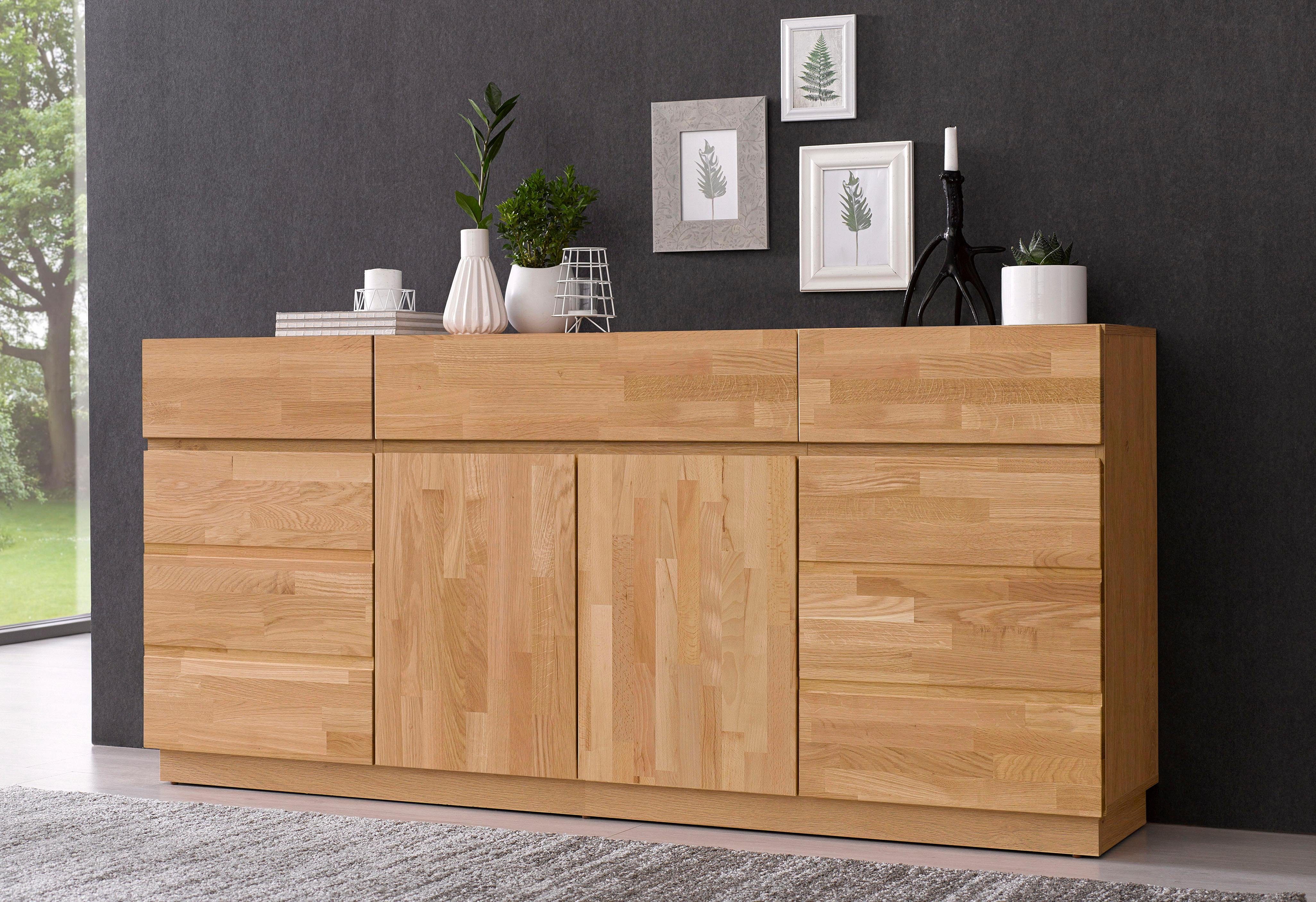 Home affaire Dressoir Commode, breedte 180 cm, deels massief, FSC®-gecertificeerd