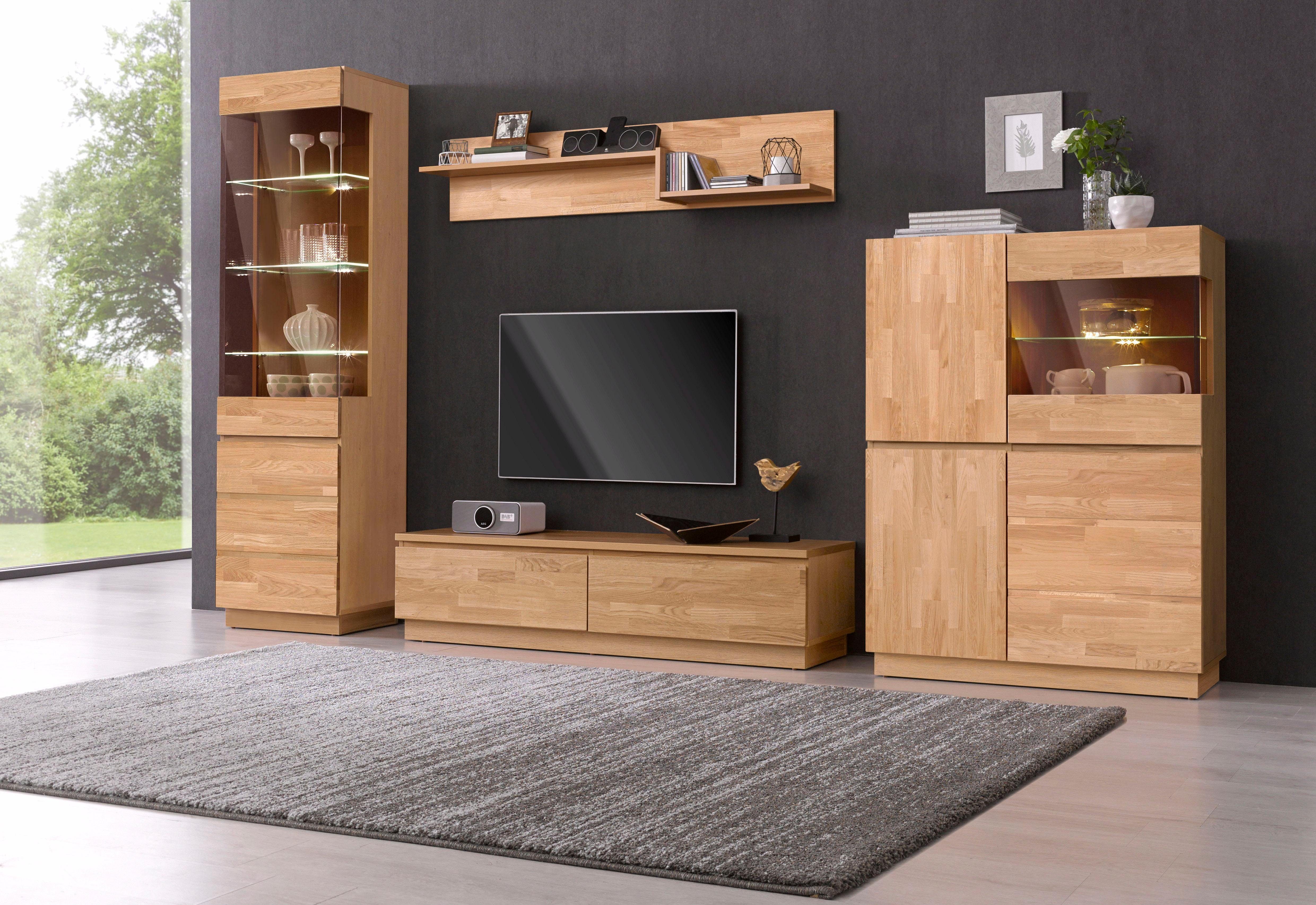 Home affaire Wandmeubel (set, 4-delig) tv-wandmeubels beige