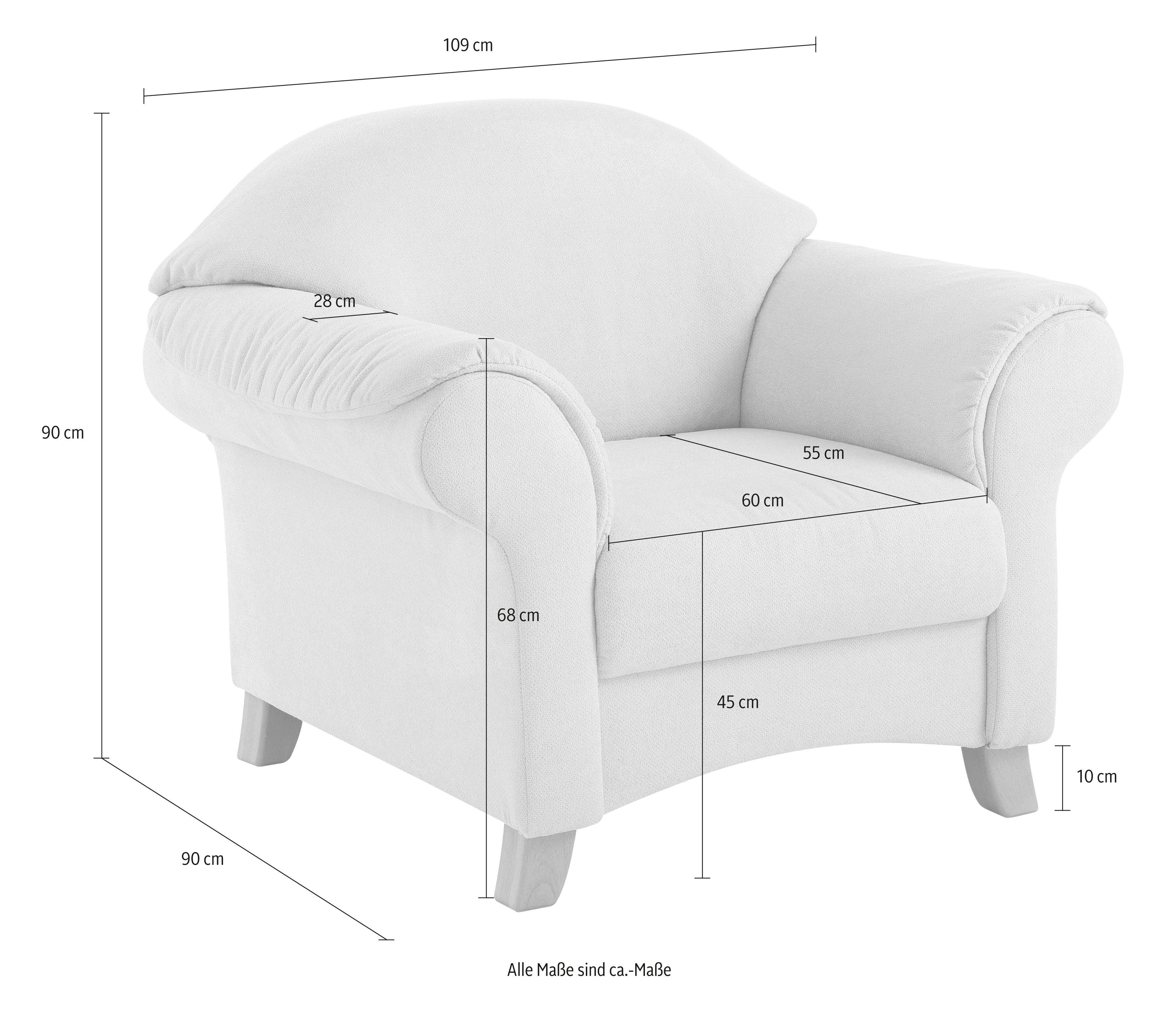 Home affaire Fauteuil Mayfair