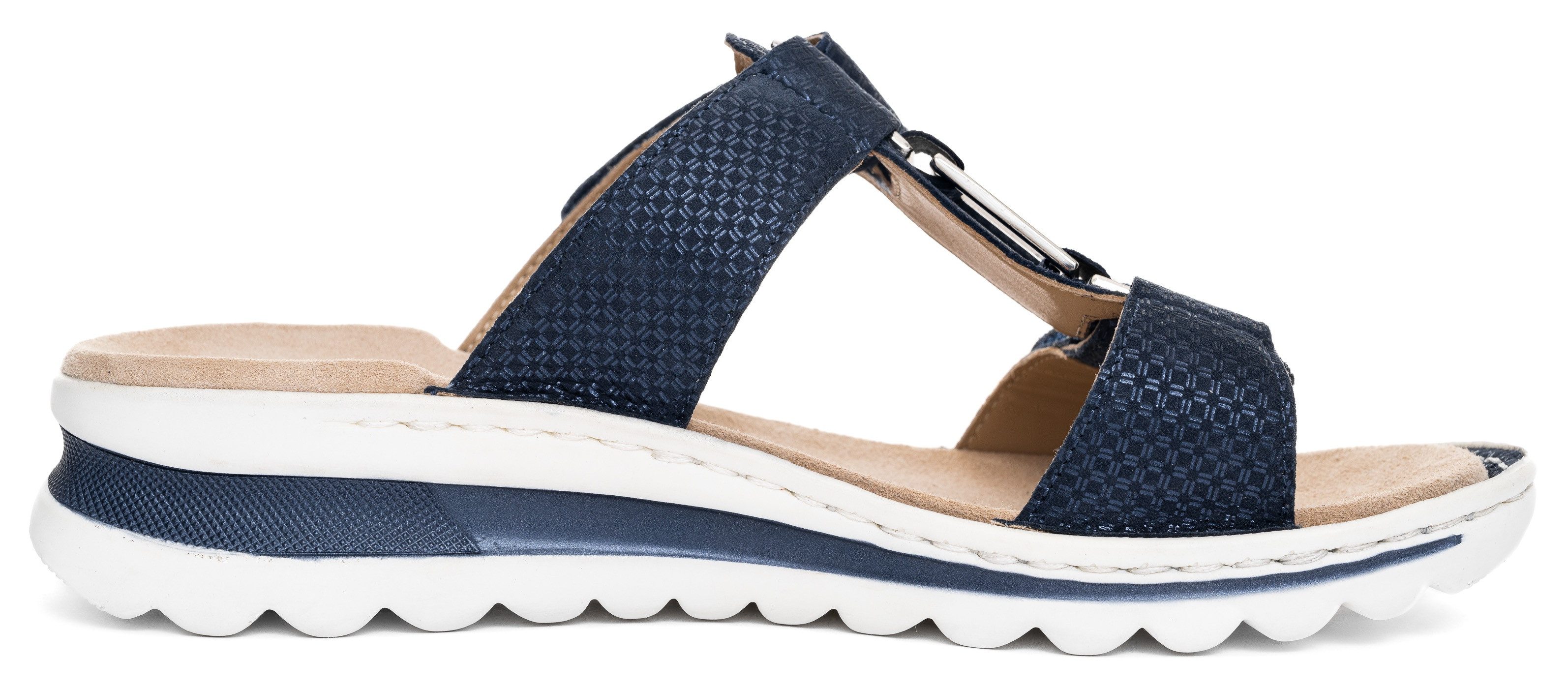 Ara Slippers TAMPA sleehak, zomerschoen, slippers met sieraandeel, g-breedte