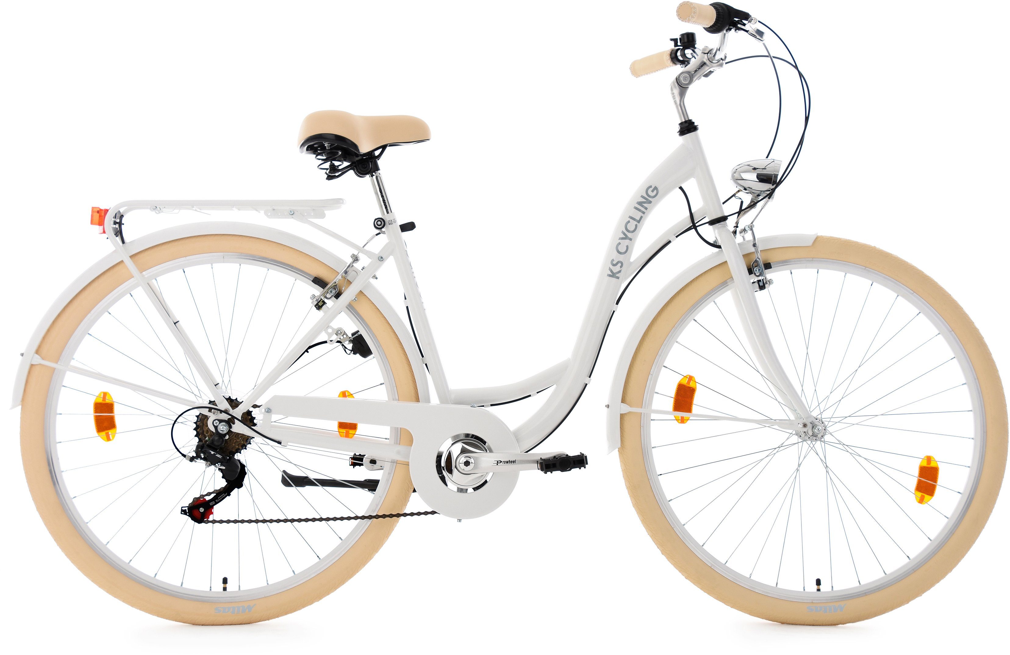 KS Cycling Citybike BALLOON voor dames, kettingversnelling