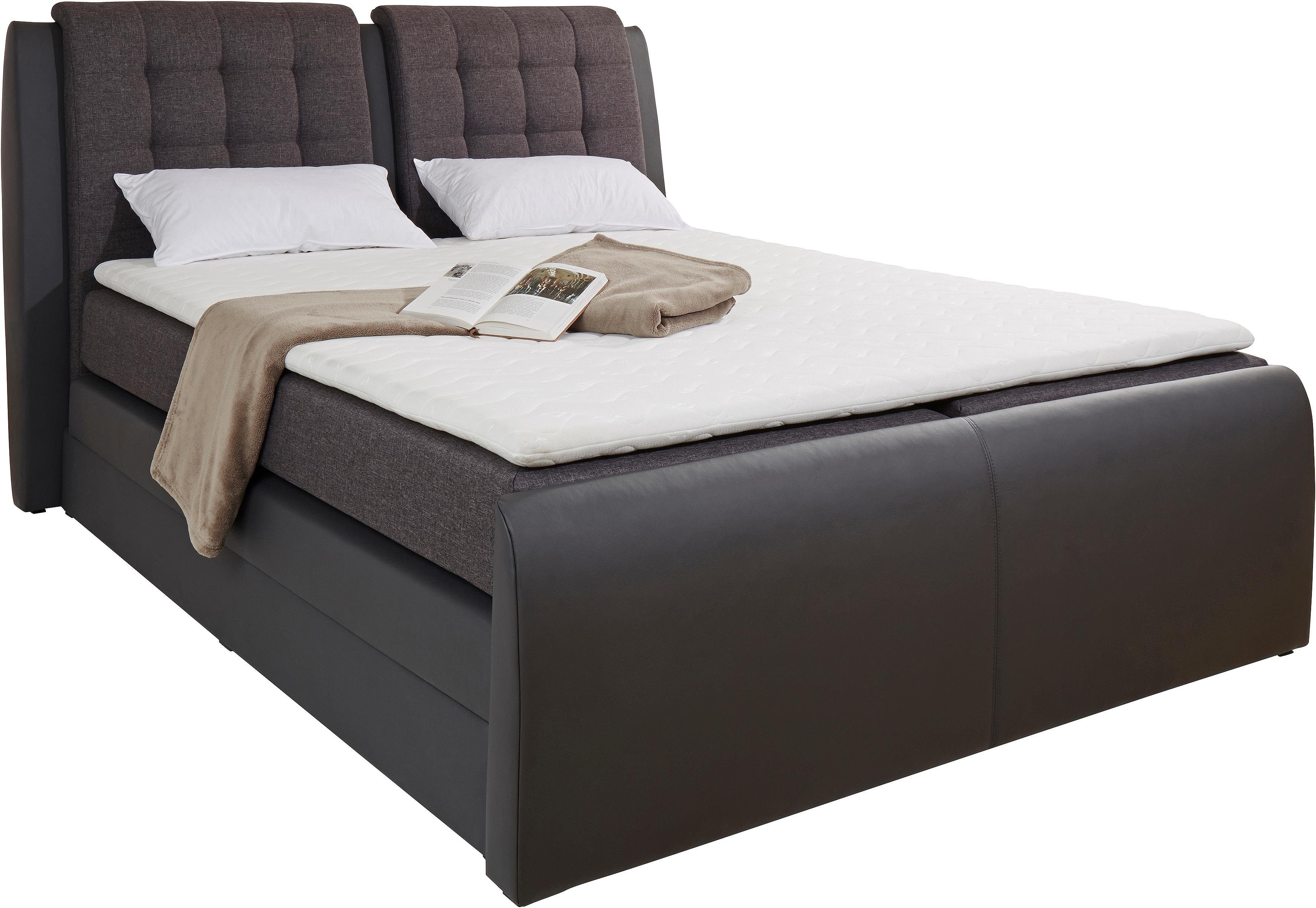 COLLECTION AB Boxspring Rubene inclusief bedkist en topper