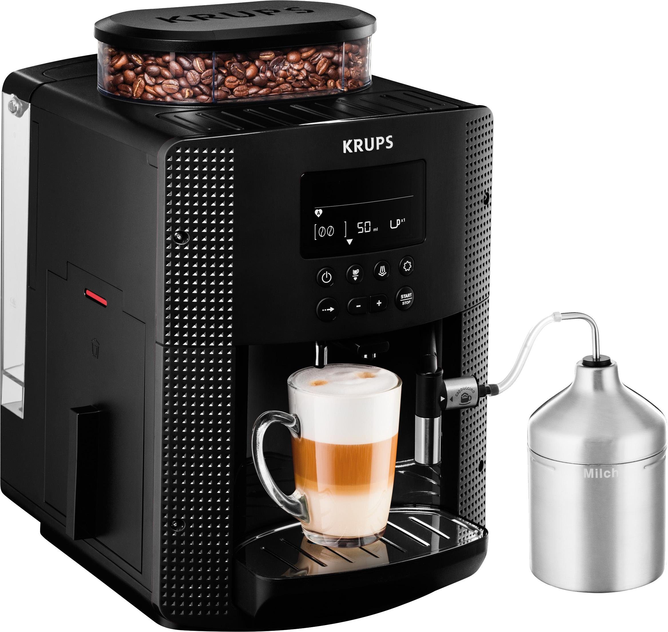 Krups Volautomatisch koffiezetapparaat EA8160 Essential Espresso, Watertankcapaciteit: 1,7...