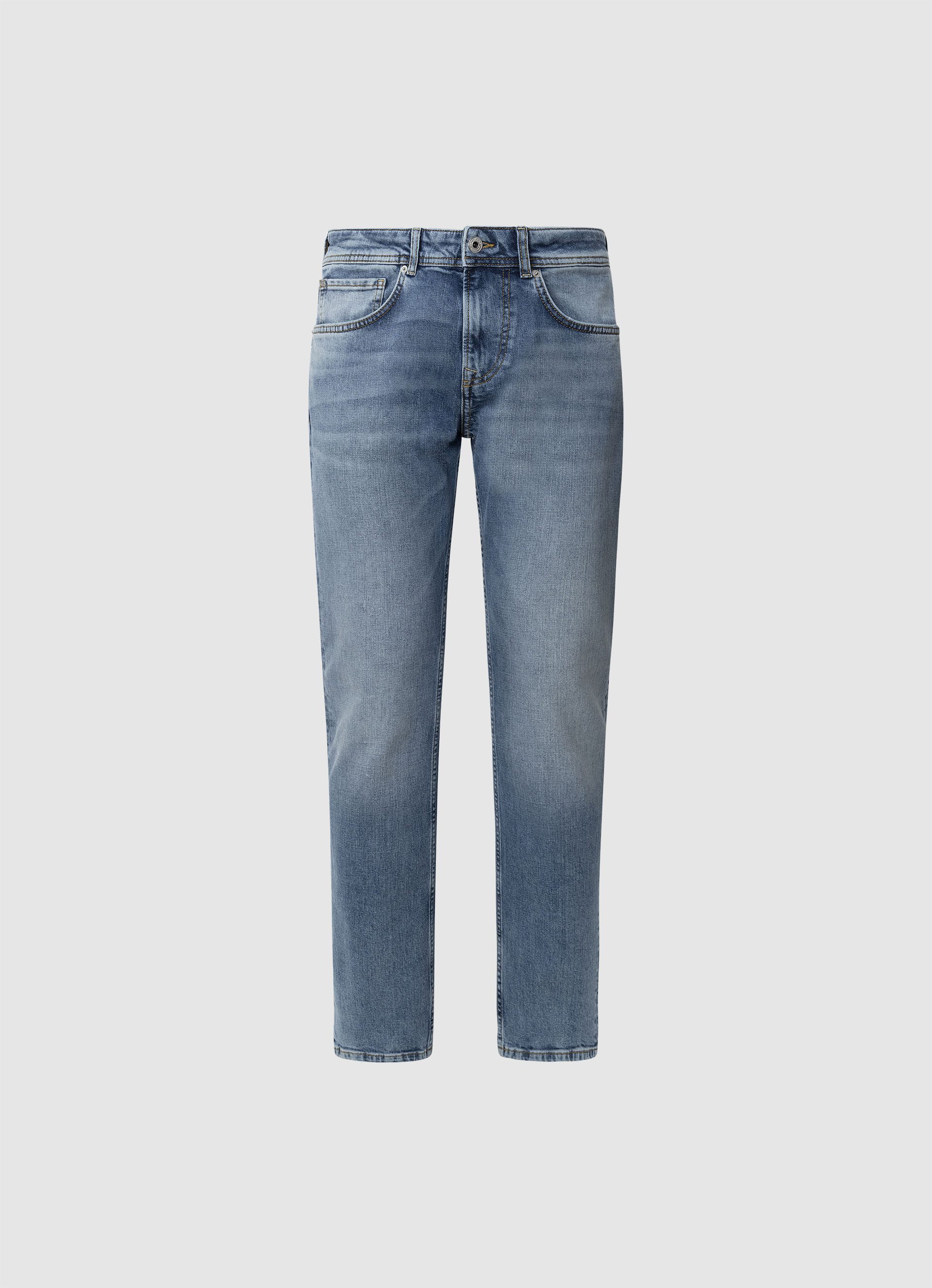 Pepe Jeans Straight jeans heren straight jeans maat 34 blauw