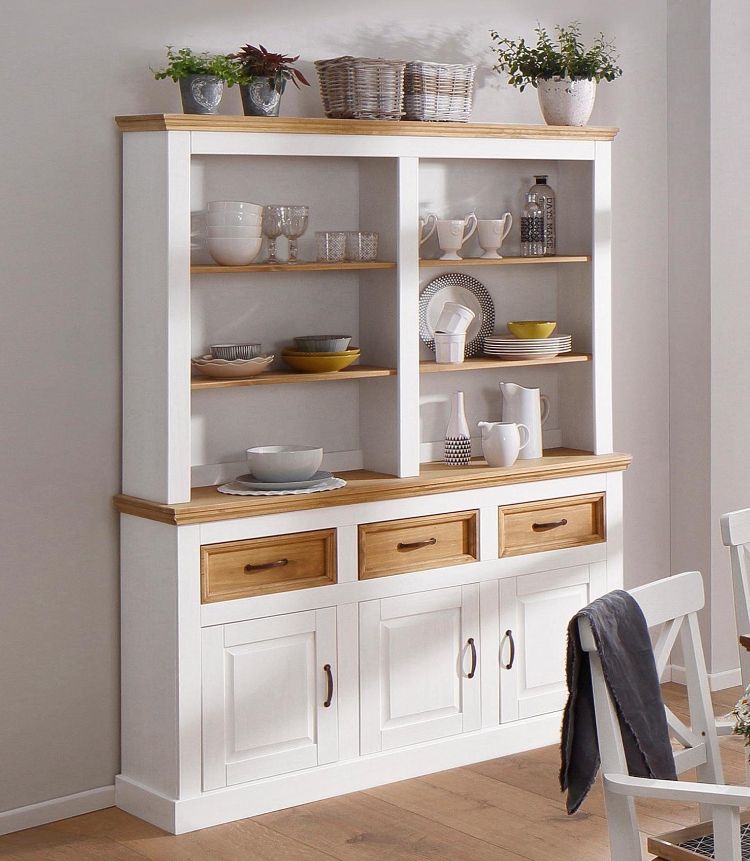 Home affaire Buffetkast Selma Breedte 145 cm