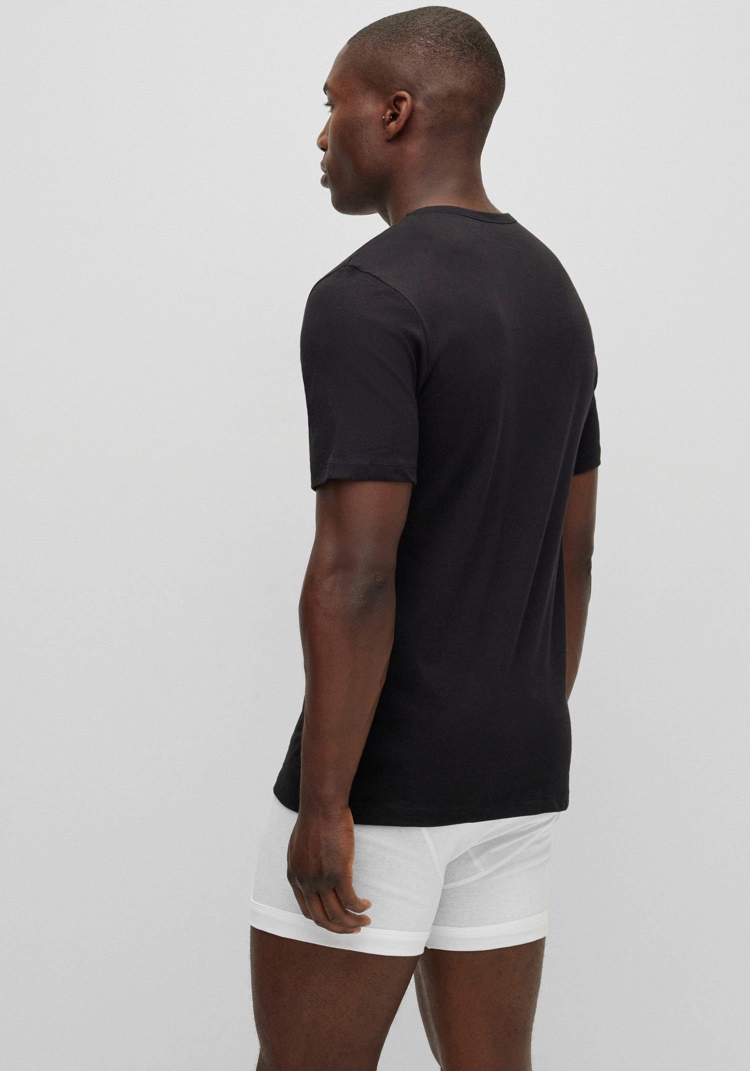 BOSS T-shirt Ronde hals BOSS ONE x David Beckham (3-delig, Set van 3)