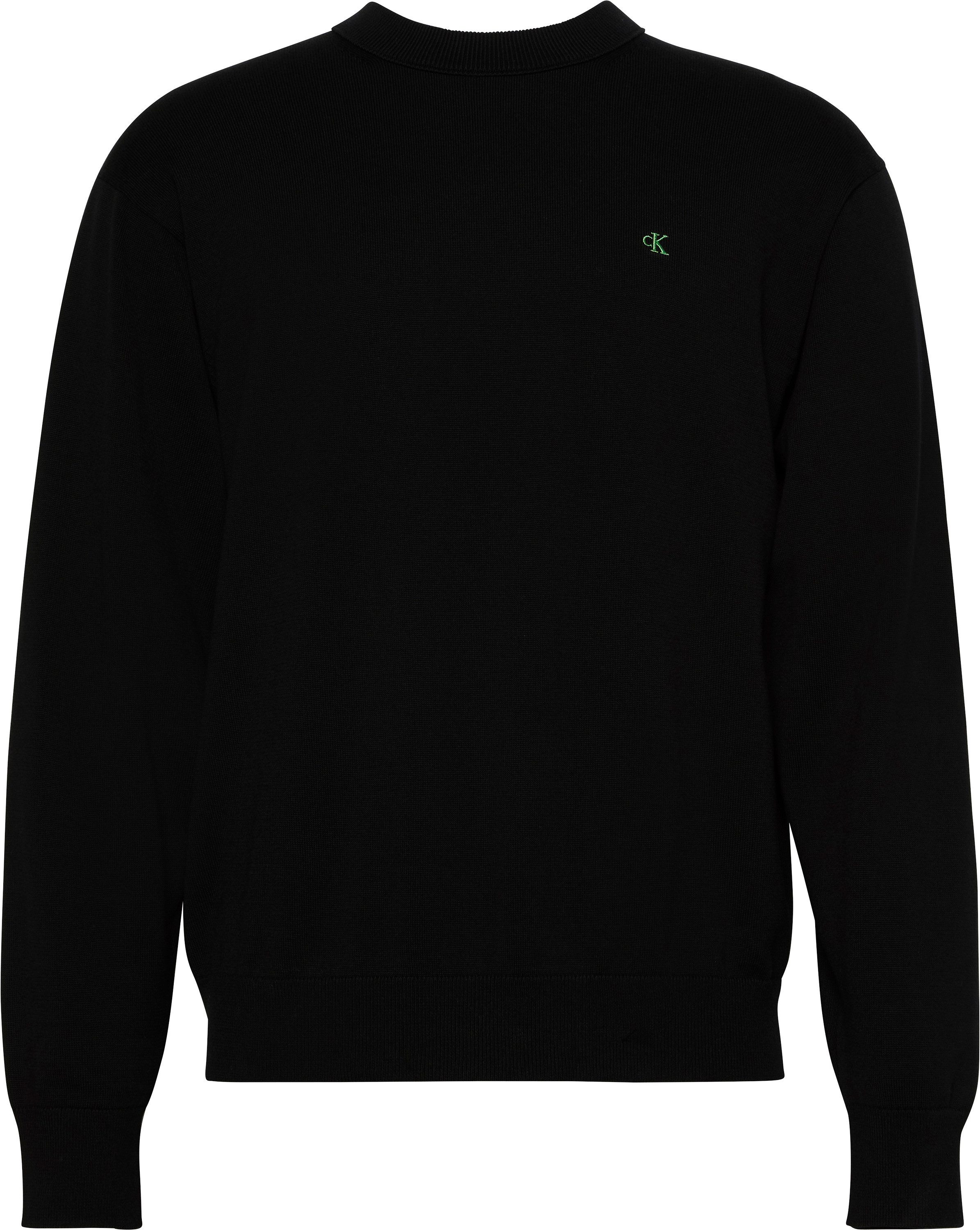 Calvin Klein Gebreide trui LS EZ COTTON CREWNK SWEATER 12GG