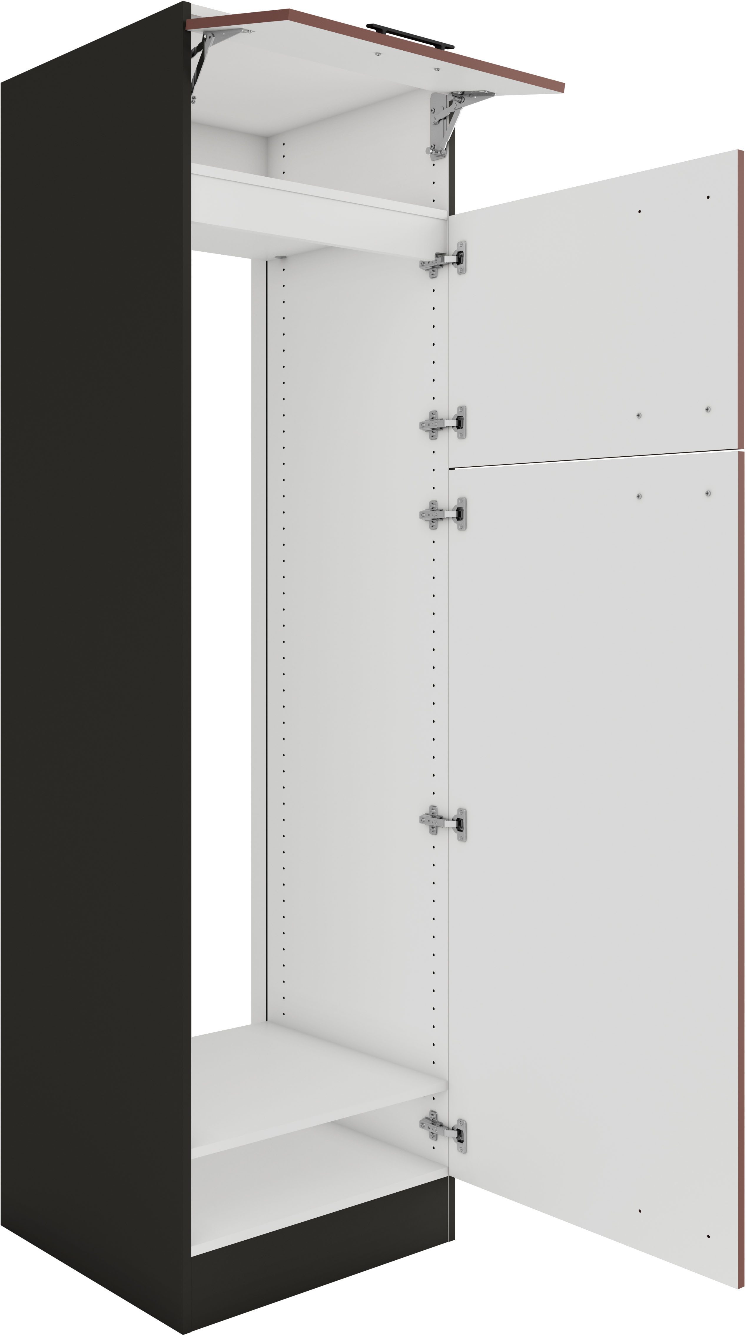 OPTIFIT Koelkastombouw Palma Breedte 60 cm, niche-afmetingen B/D/H 56,7/55,5/144,6 cm