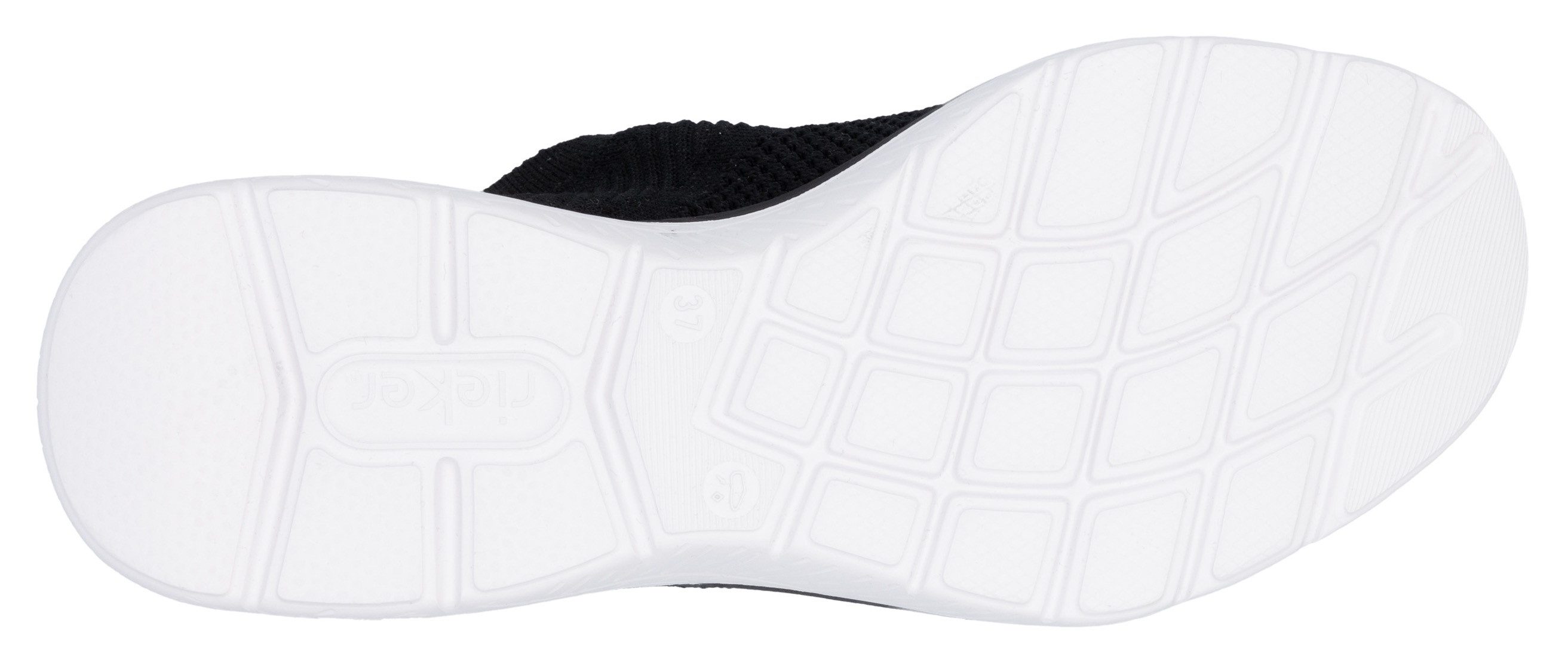 RIEKER Sport Slip-on sneakers , slipper, vrijetijdsschoen, instapschoen met elastische instap