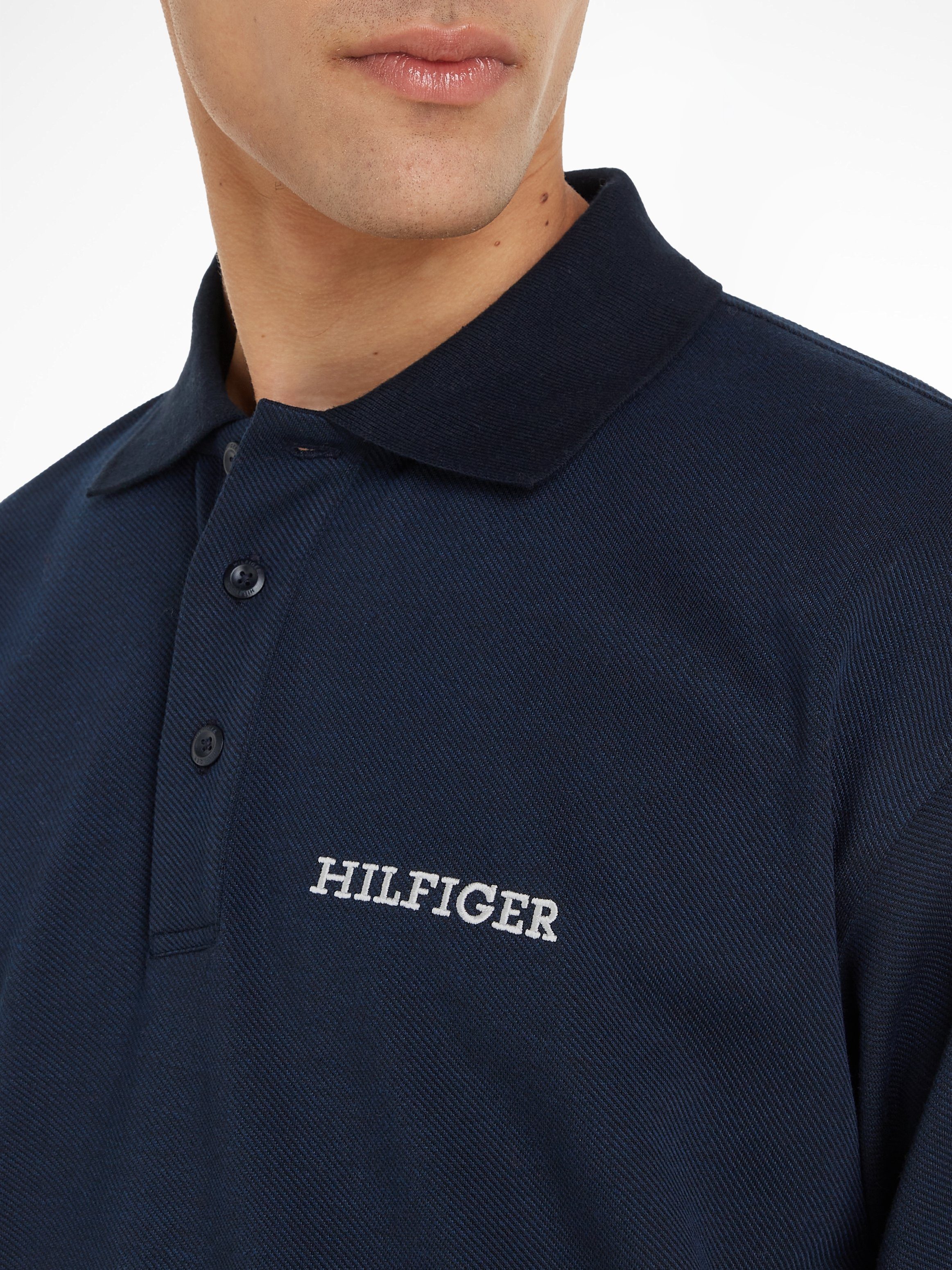 Tommy Hilfiger Poloshirt met lange mouwen