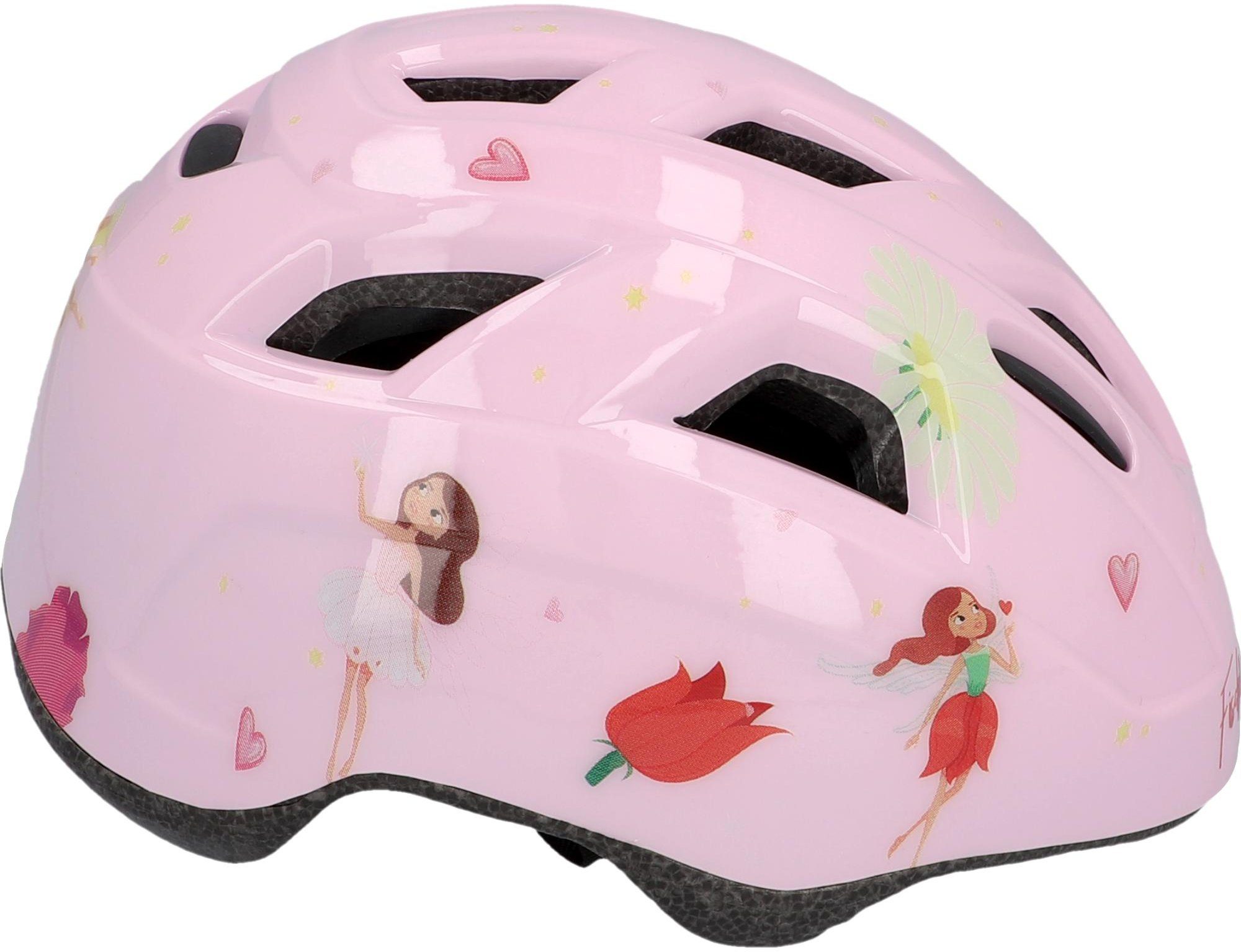 FISCHER FAHRRAD Plus Princess XS-S Kinderhelm Roze Confectiemaat: XS-S Hoofdomvang: 48-54 cm