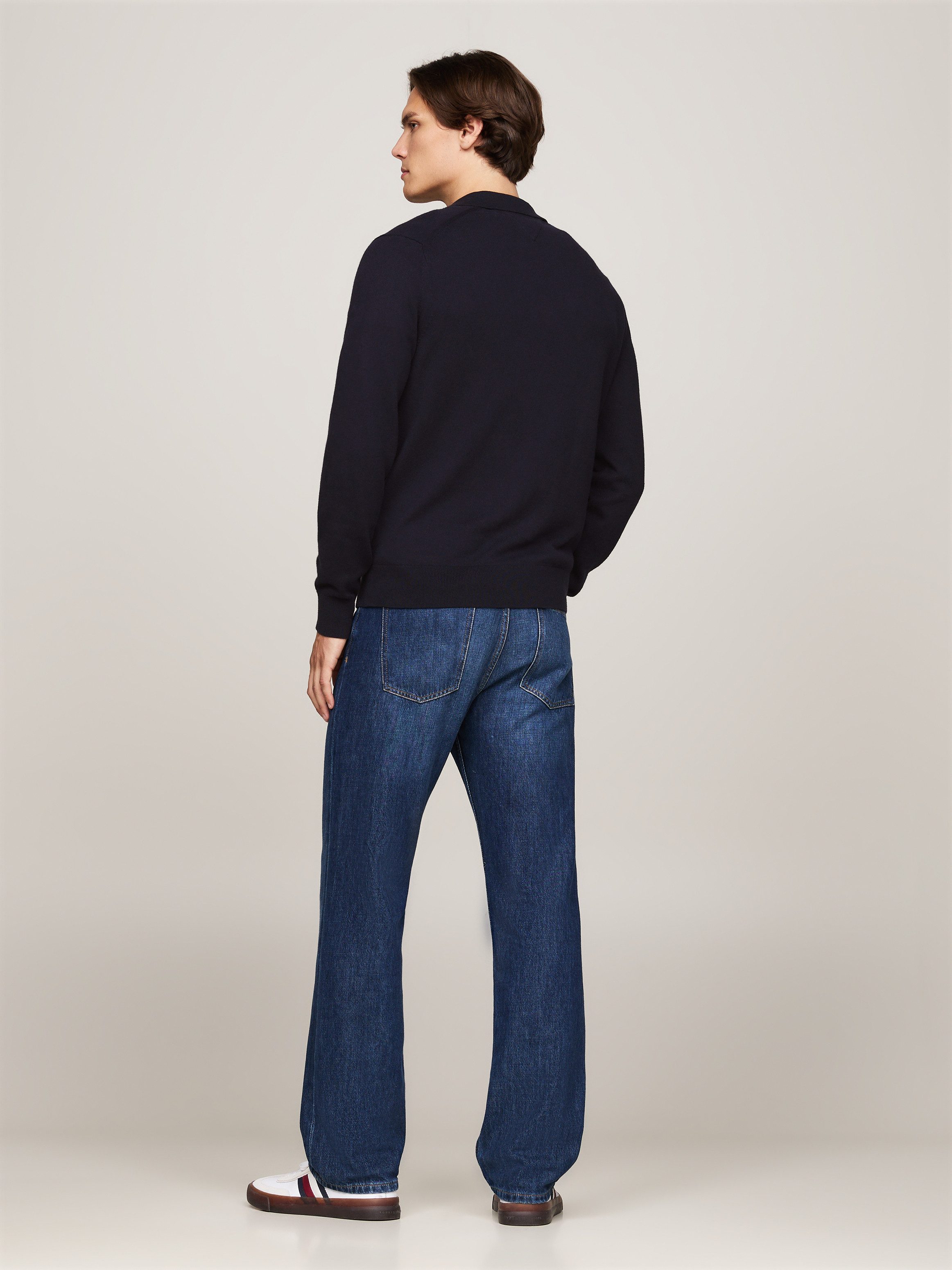 Tommy Hilfiger Trui met polokraag PIMA ORG CTN CASHMERE LS POLO