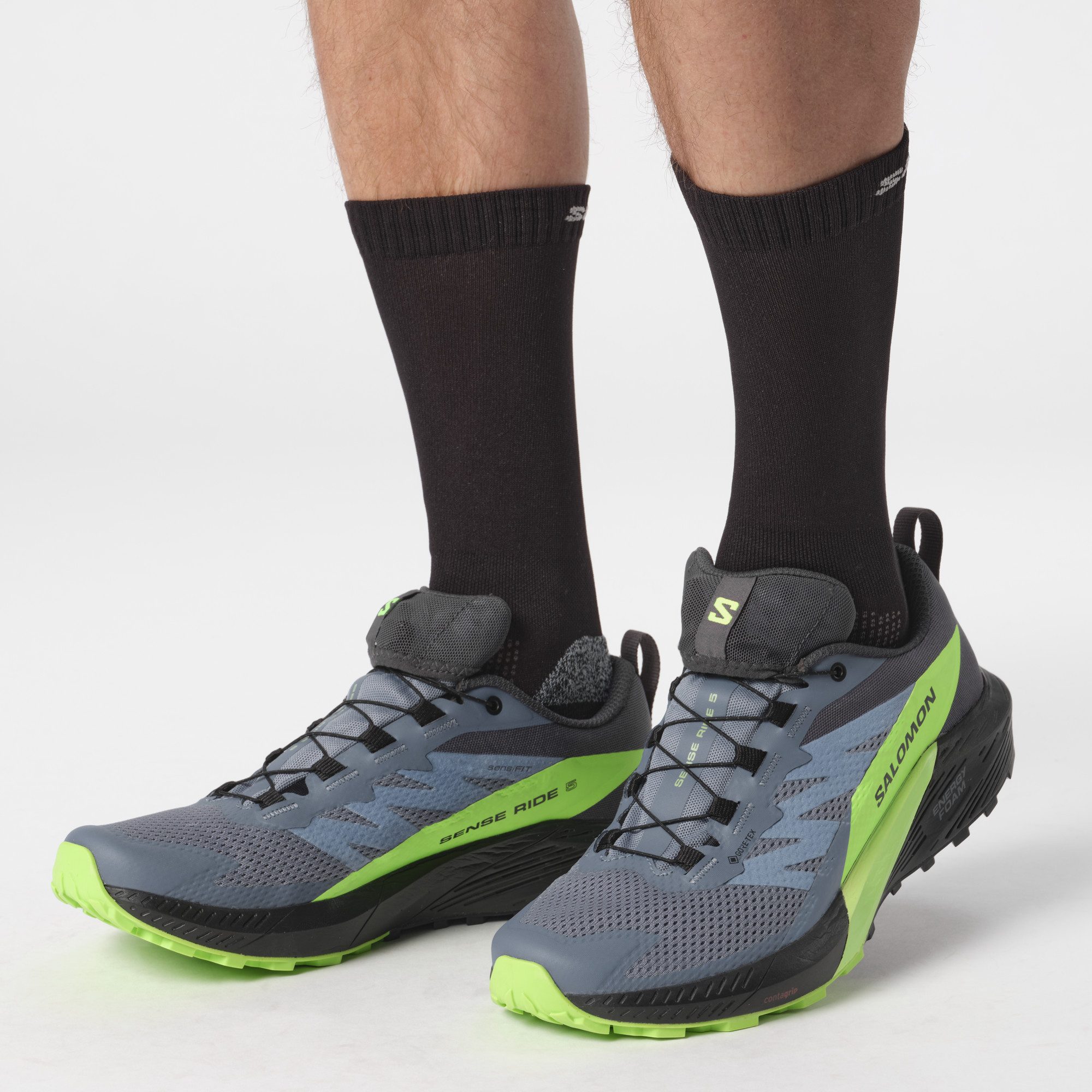 Salomon Trailrunningschoenen SENSE RIDE 5 GORE-TEX waterdichte trailrunningschoenen