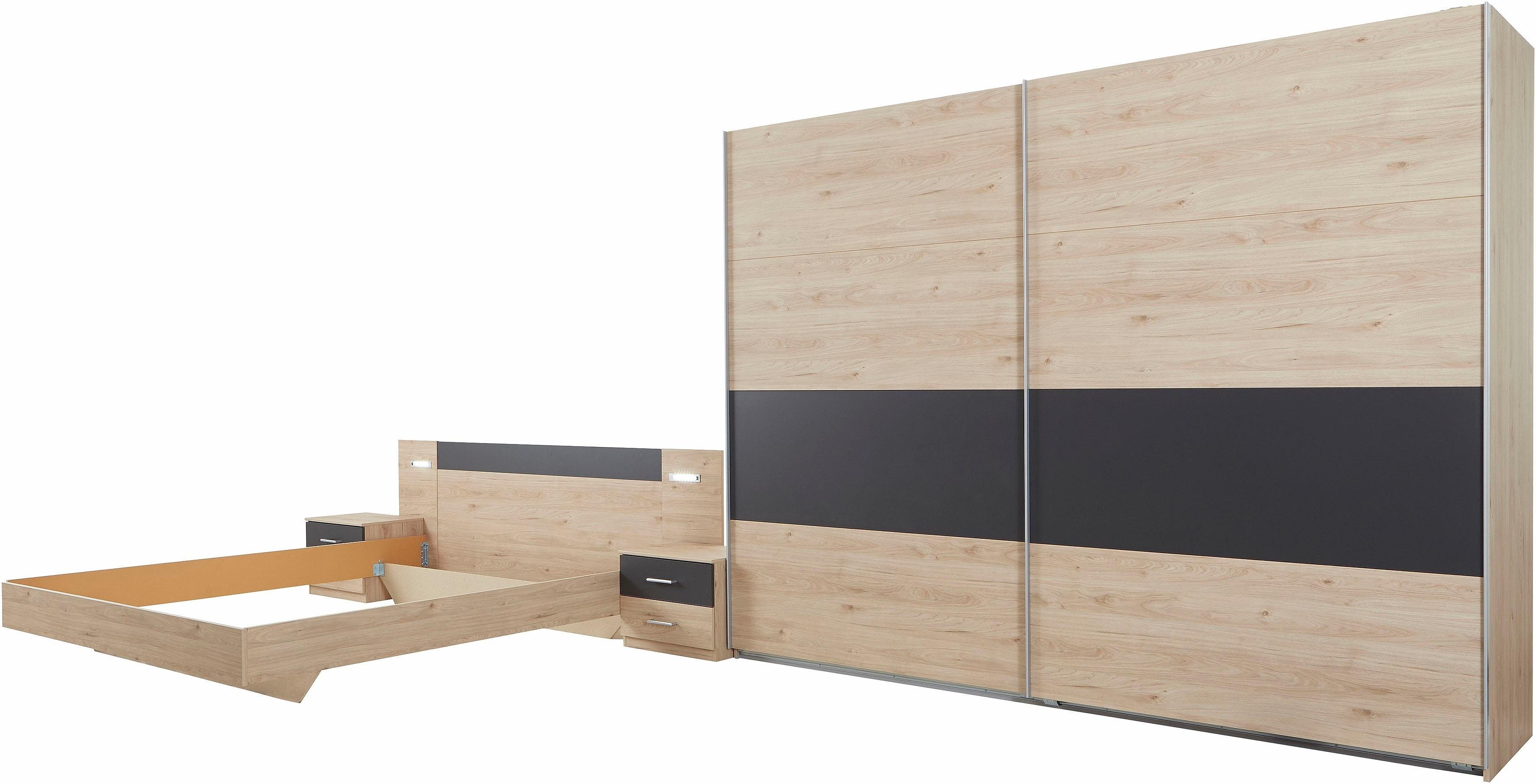 Wimex Slaapkamerserie Angie (set) complete slaapkamers beige