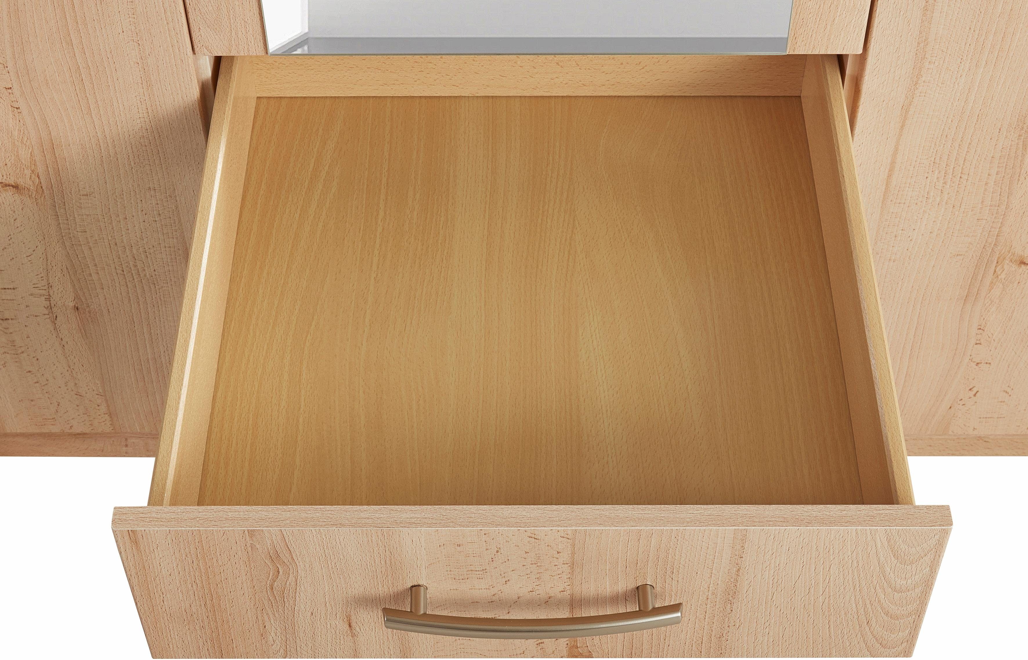 priess Kledingkast Husum met decoratieve krans, optioneel met lades