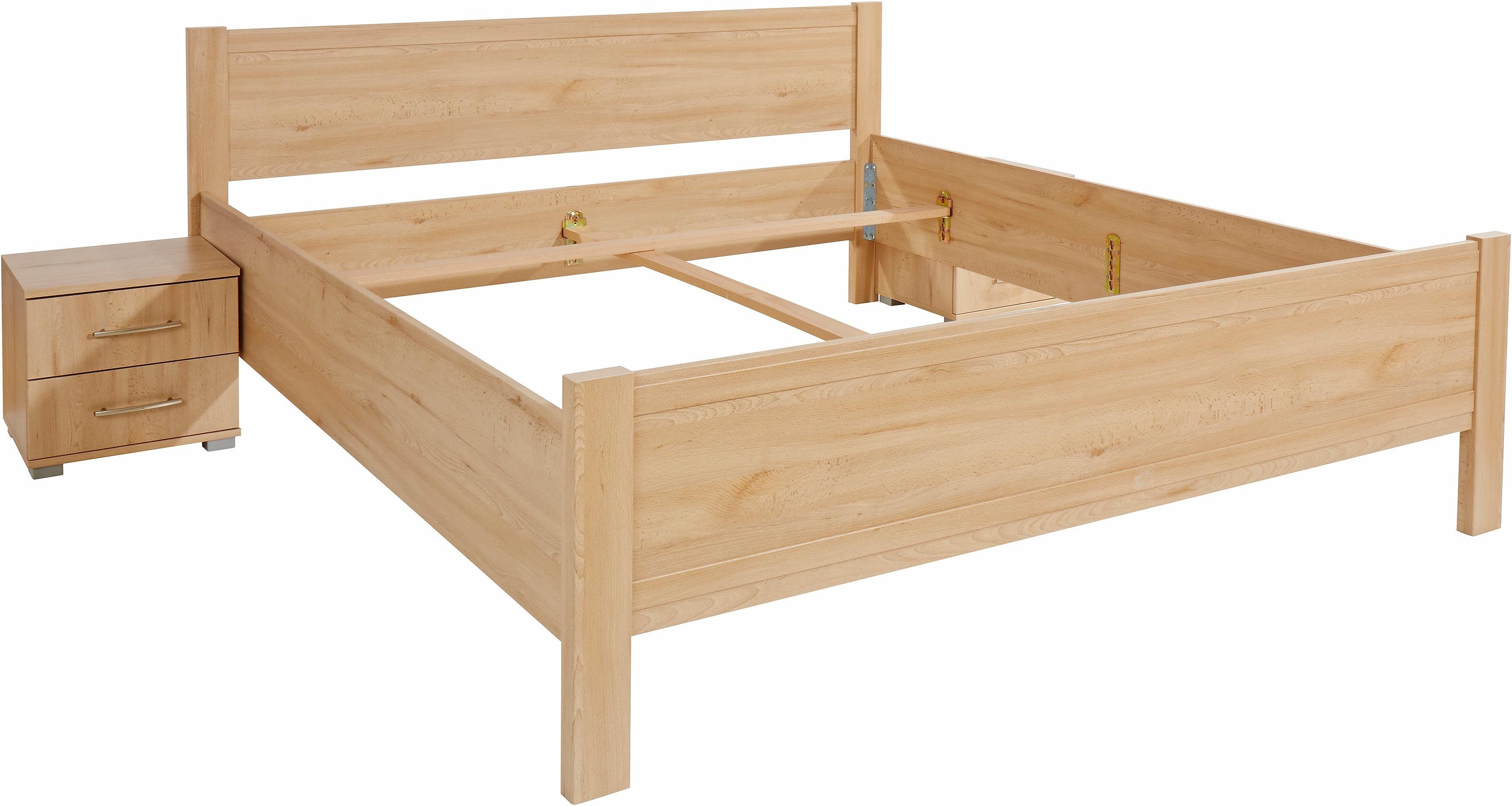 priess Bed Husum slaapkamer tienerkamer bedombouw met comforthoogte, verschillende uitvoeringen, hoogwaardige premium kwaliteit
