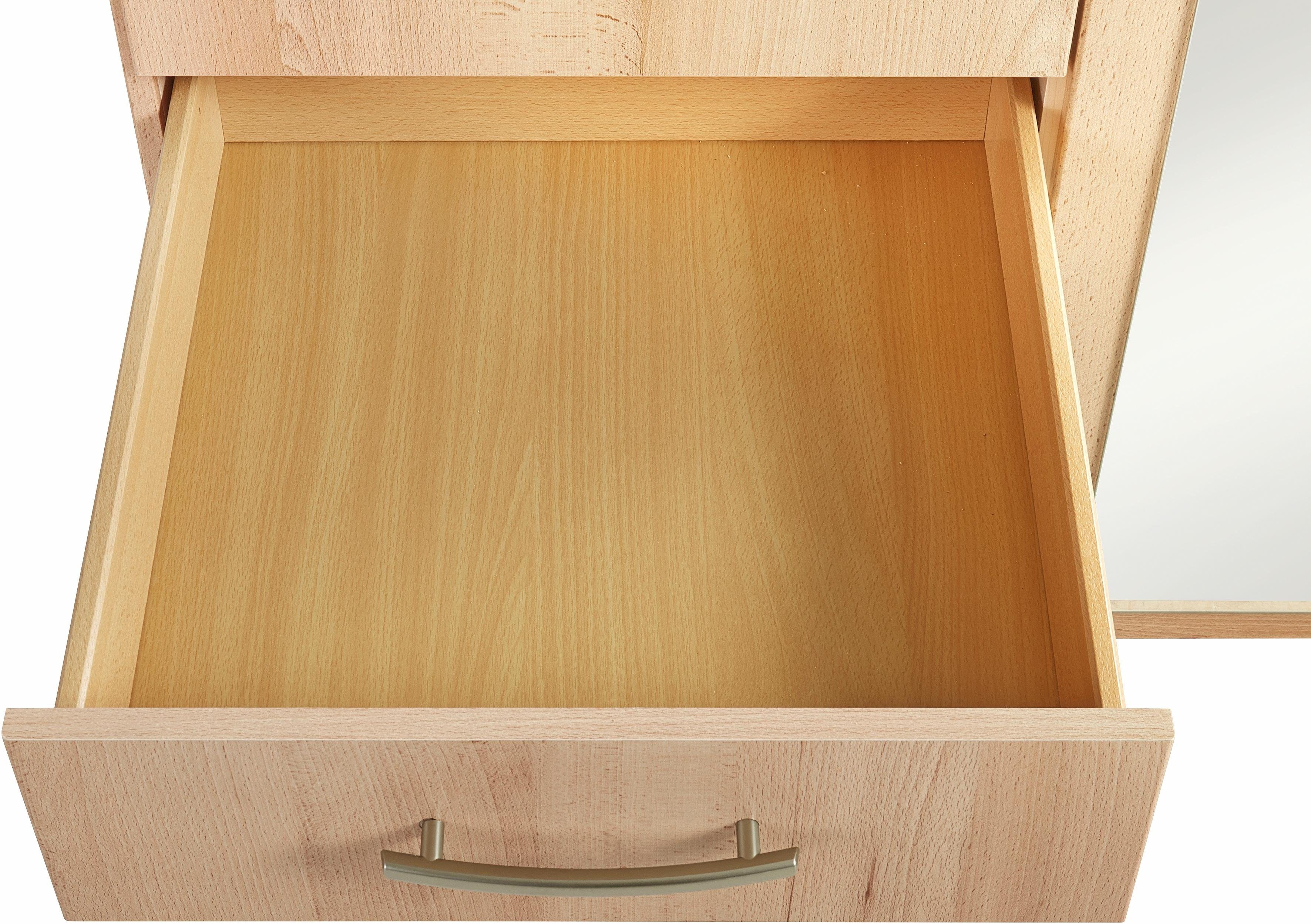 priess Kledingkast Husum met decoratieve krans, optioneel met lades