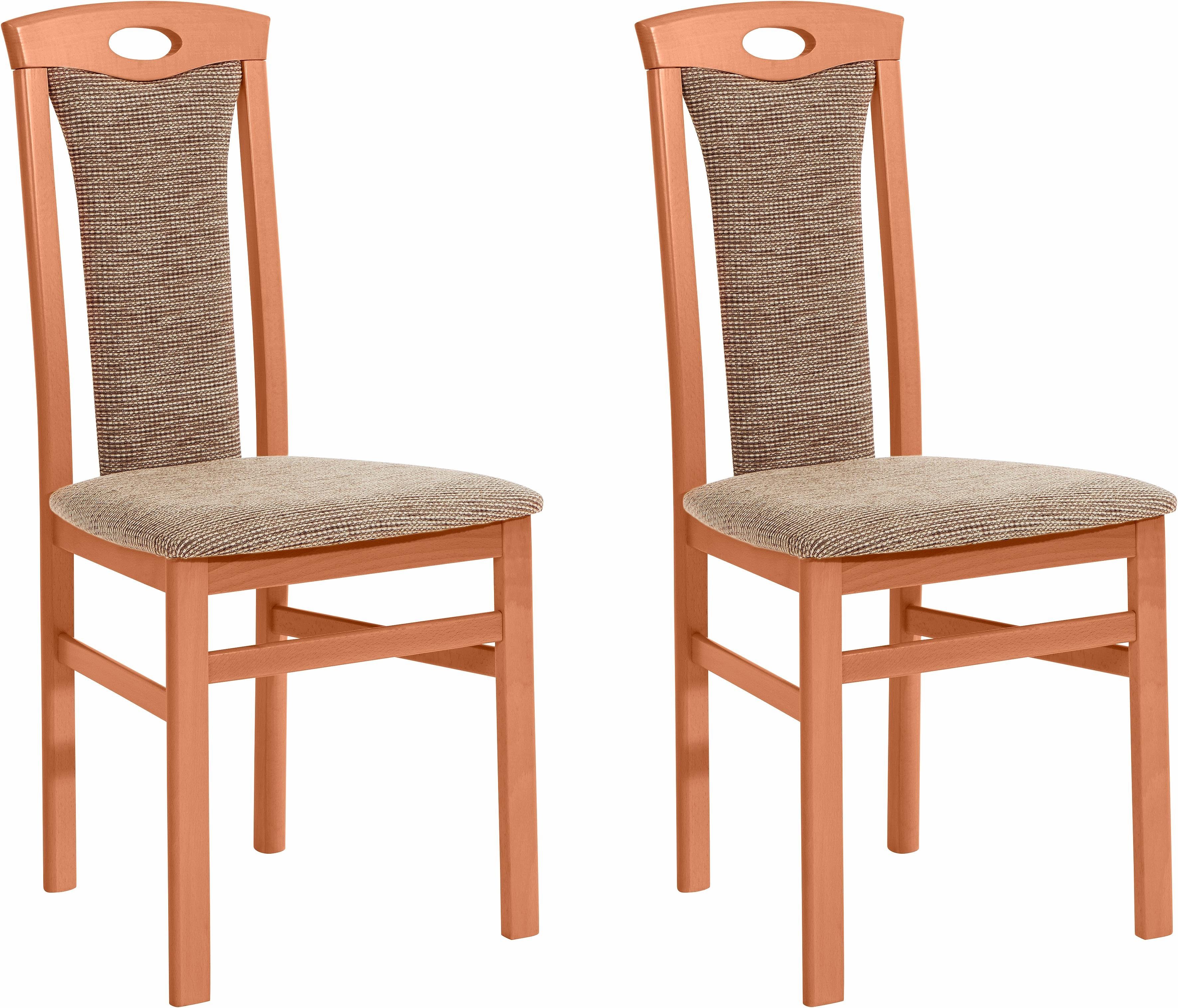 Home affaire Stoel met 4 poten Kasia (set, 2 stuks)