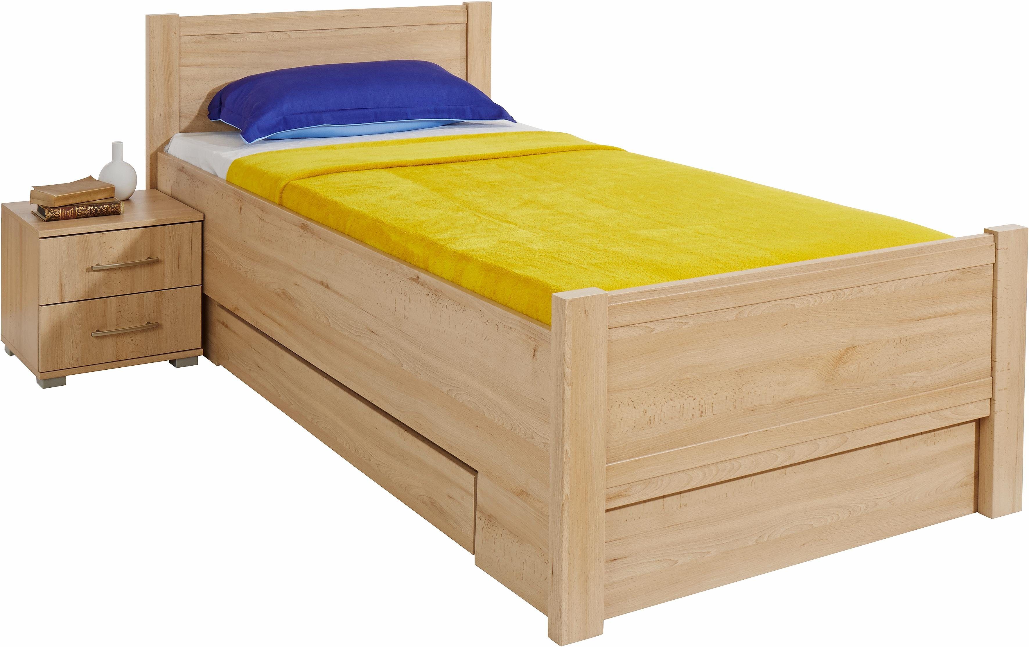 priess Bed Husum slaapkamer tienerkamer bedombouw met comforthoogte, verschillende uitvoeringen, hoogwaardige premium kwaliteit
