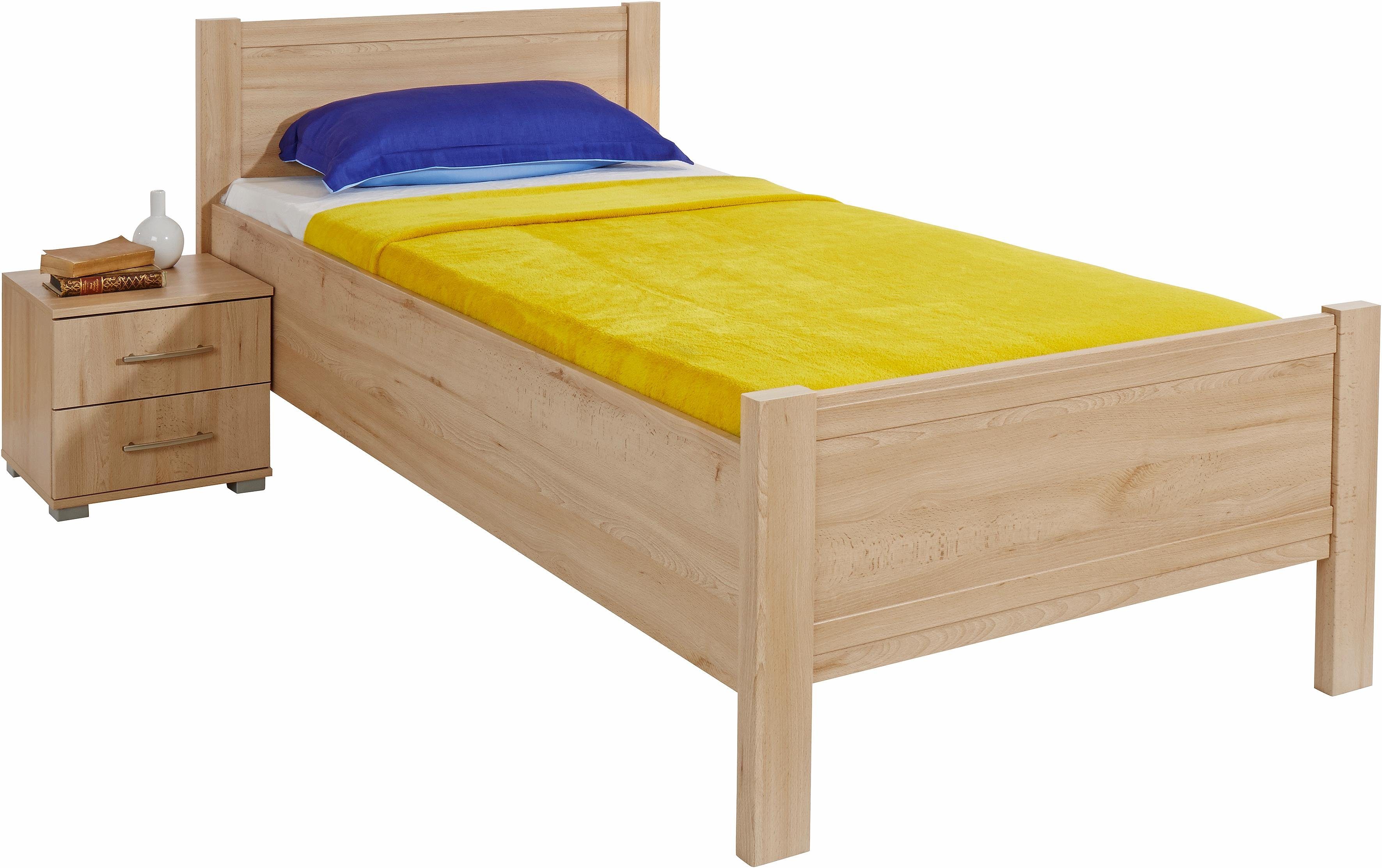 priess Bed Husum slaapkamer tienerkamer bedombouw met comforthoogte, verschillende uitvoeringen, hoogwaardige premium kwaliteit
